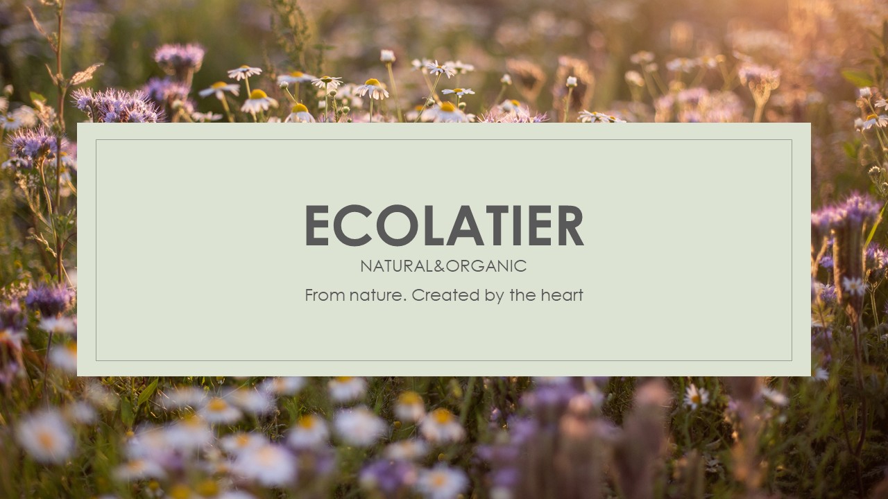 Презентация для бьюти-бренда Ecolatier — Изображение №1 — Маркетинг на Dprofile