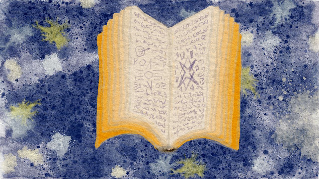 Магическая книга — Изображение №1 — Иллюстрация на Dprofile