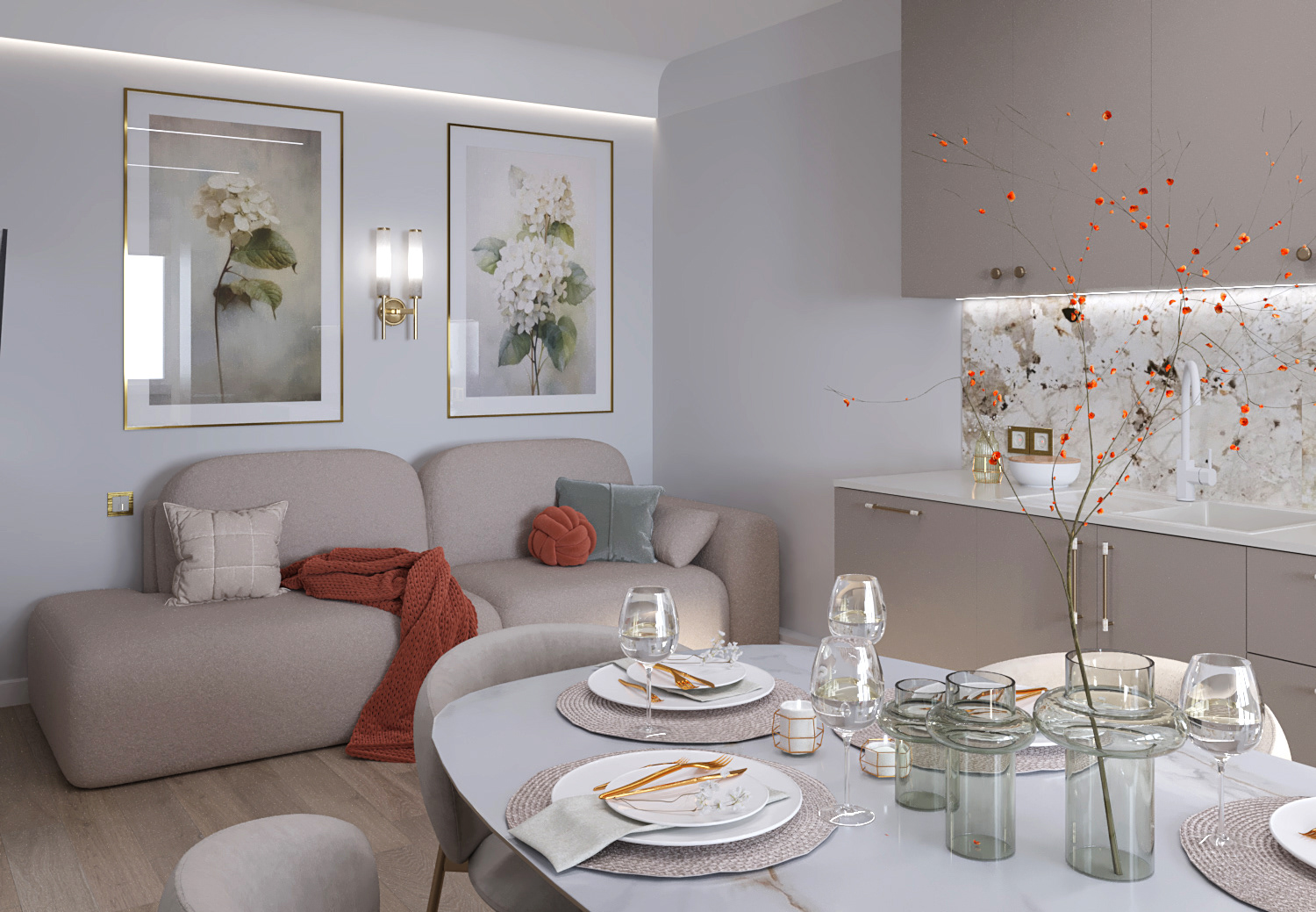 Квартира на Чапаева — Изображение №1 — 3D на Dprofile