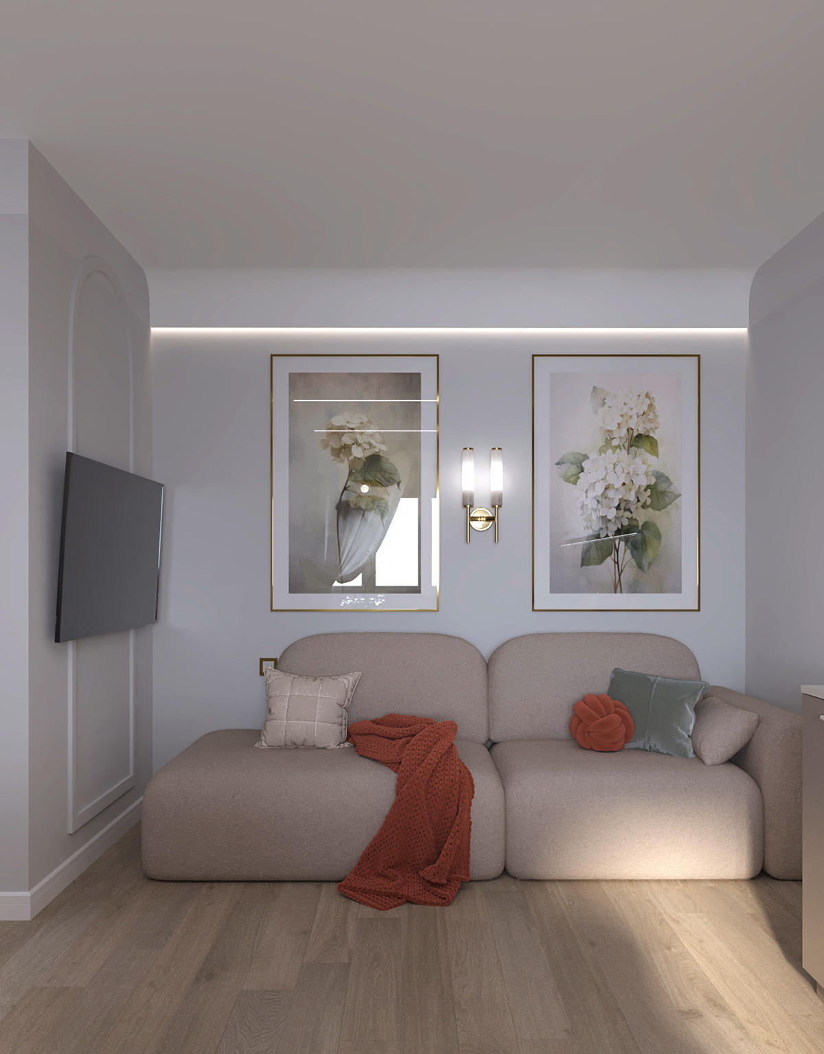 Квартира на Чапаева — Изображение №13 — 3D на Dprofile