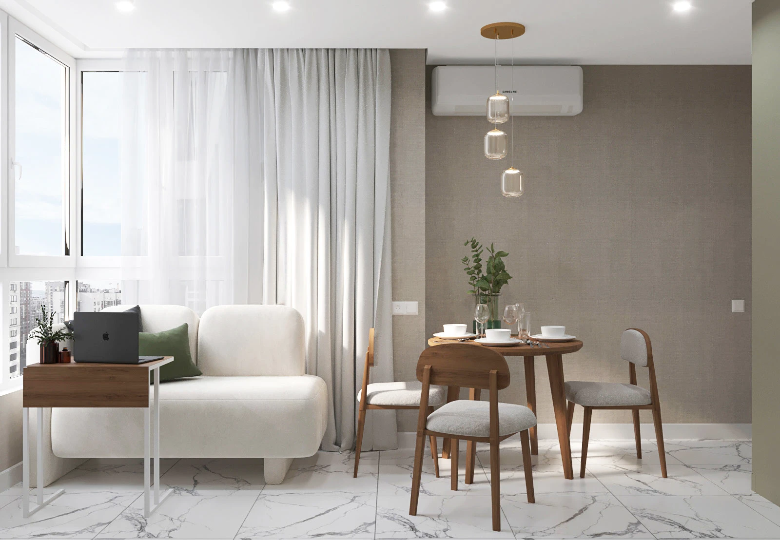 Квартира в ЖК "Красный металлист" — Изображение №20 — Иллюстрация, 3D на Dprofile