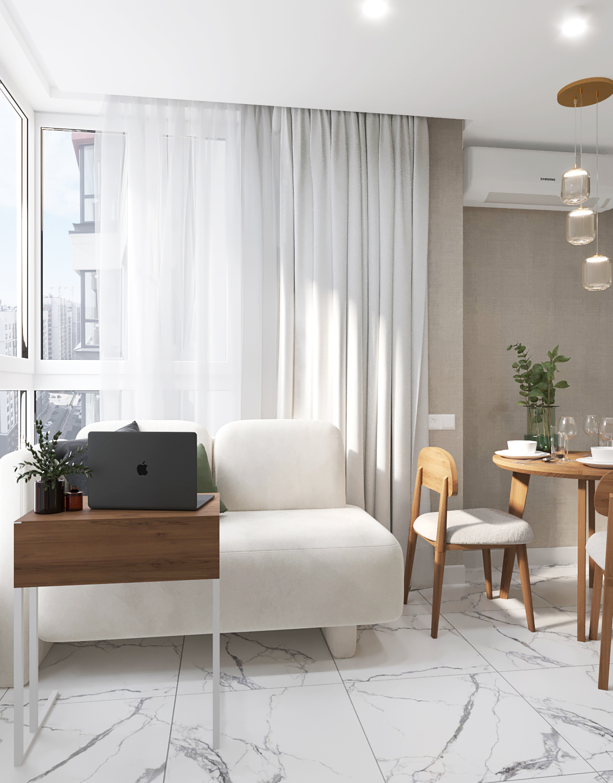 Квартира в ЖК "Красный металлист" — Изображение №22 — Иллюстрация, 3D на Dprofile