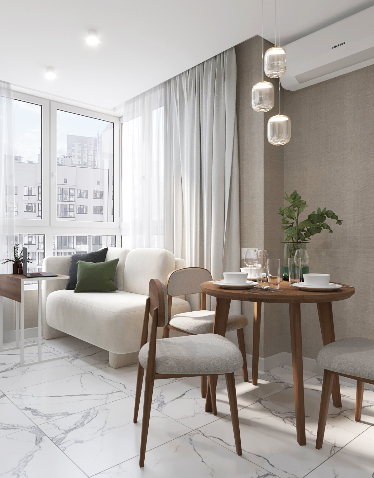 Квартира в ЖК "Красный металлист" — Изображение №21 — Иллюстрация, 3D на Dprofile