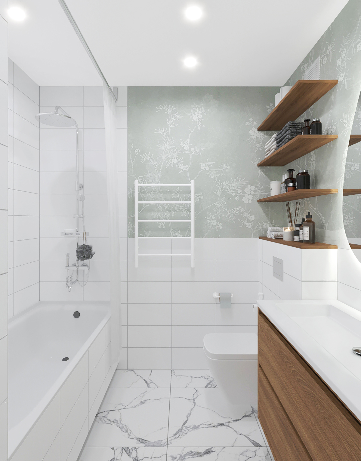 Квартира в ЖК "Красный металлист" — Изображение №41 — Иллюстрация, 3D на Dprofile