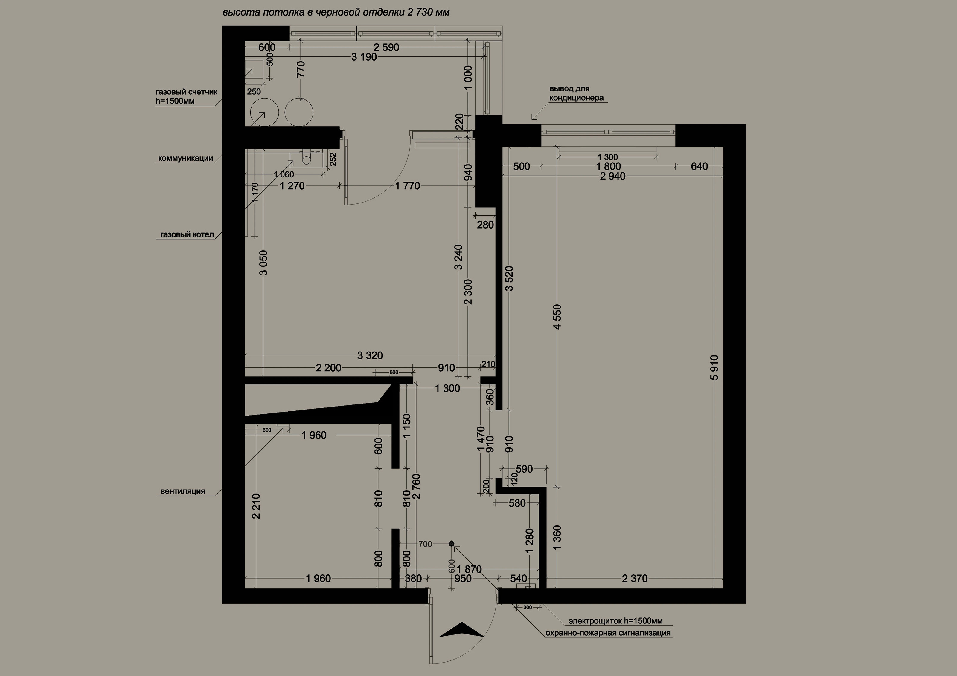 Квартира в ЖК "Красный металлист" — Изображение №2 — Иллюстрация, 3D на Dprofile