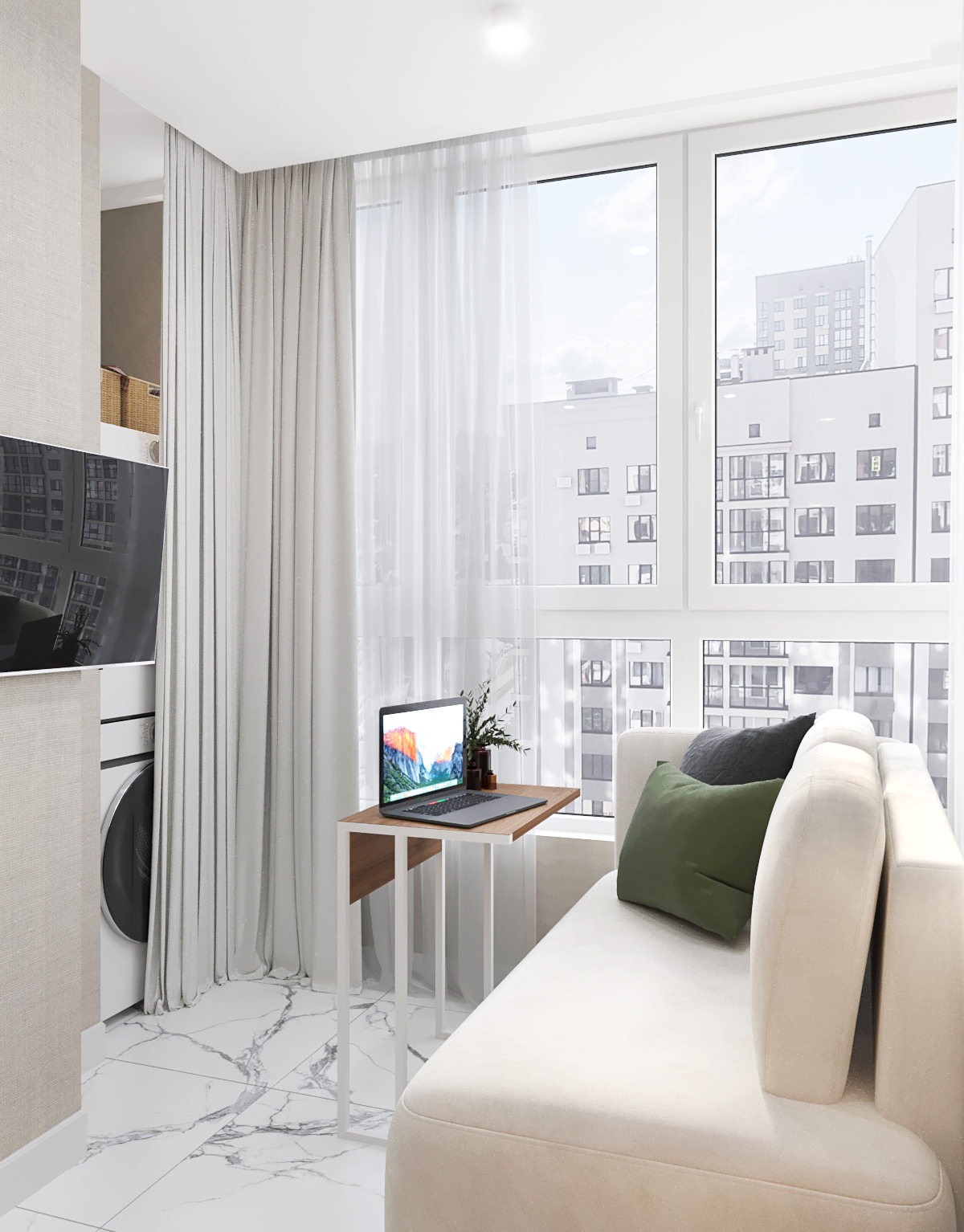 Квартира в ЖК "Красный металлист" — Изображение №23 — Иллюстрация, 3D на Dprofile