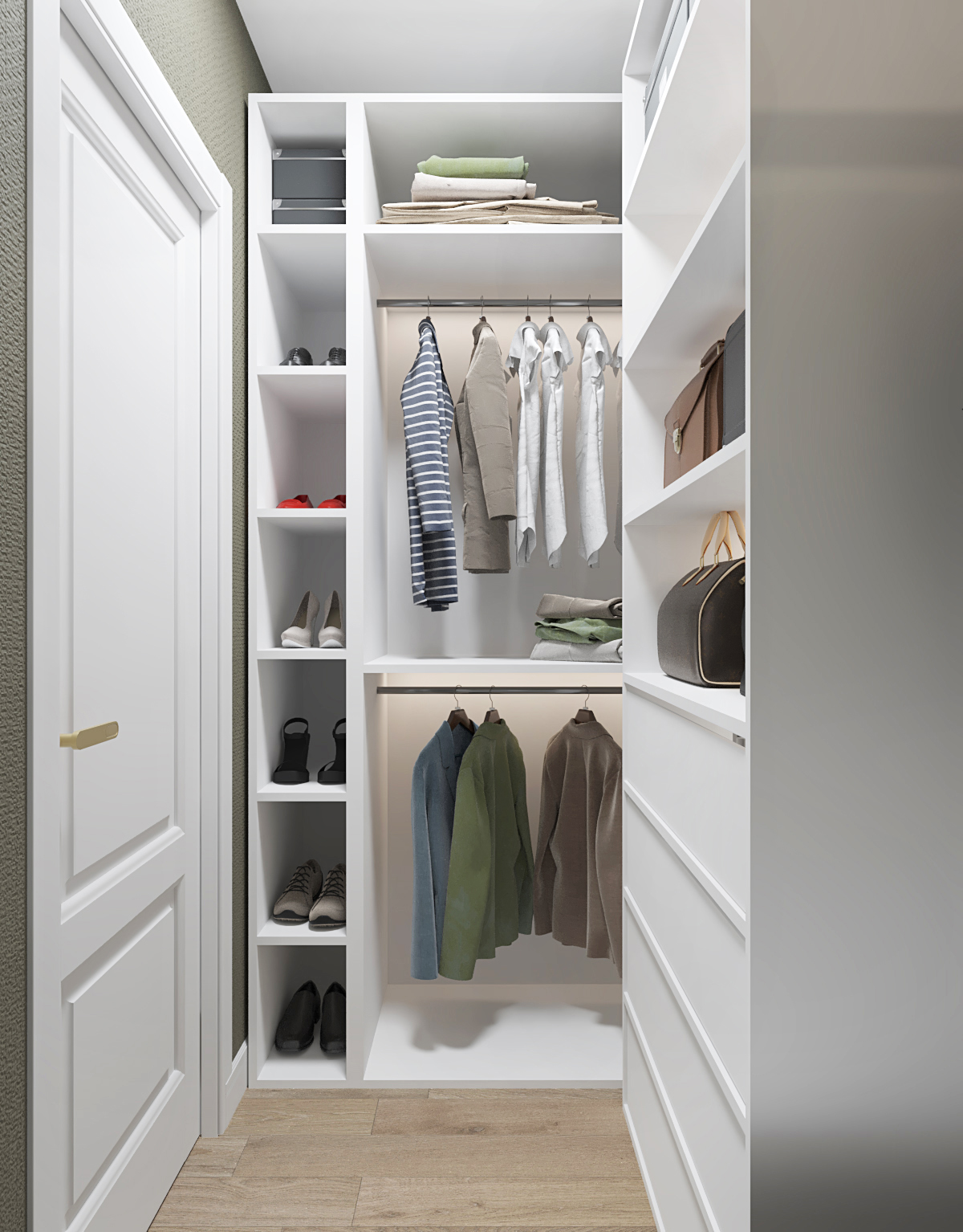 Квартира в ЖК "Красный металлист" — Изображение №35 — Иллюстрация, 3D на Dprofile