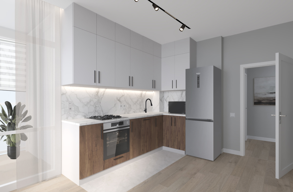 Квартира в ЖК "Красный металлист" — Изображение №27 — Иллюстрация, 3D на Dprofile