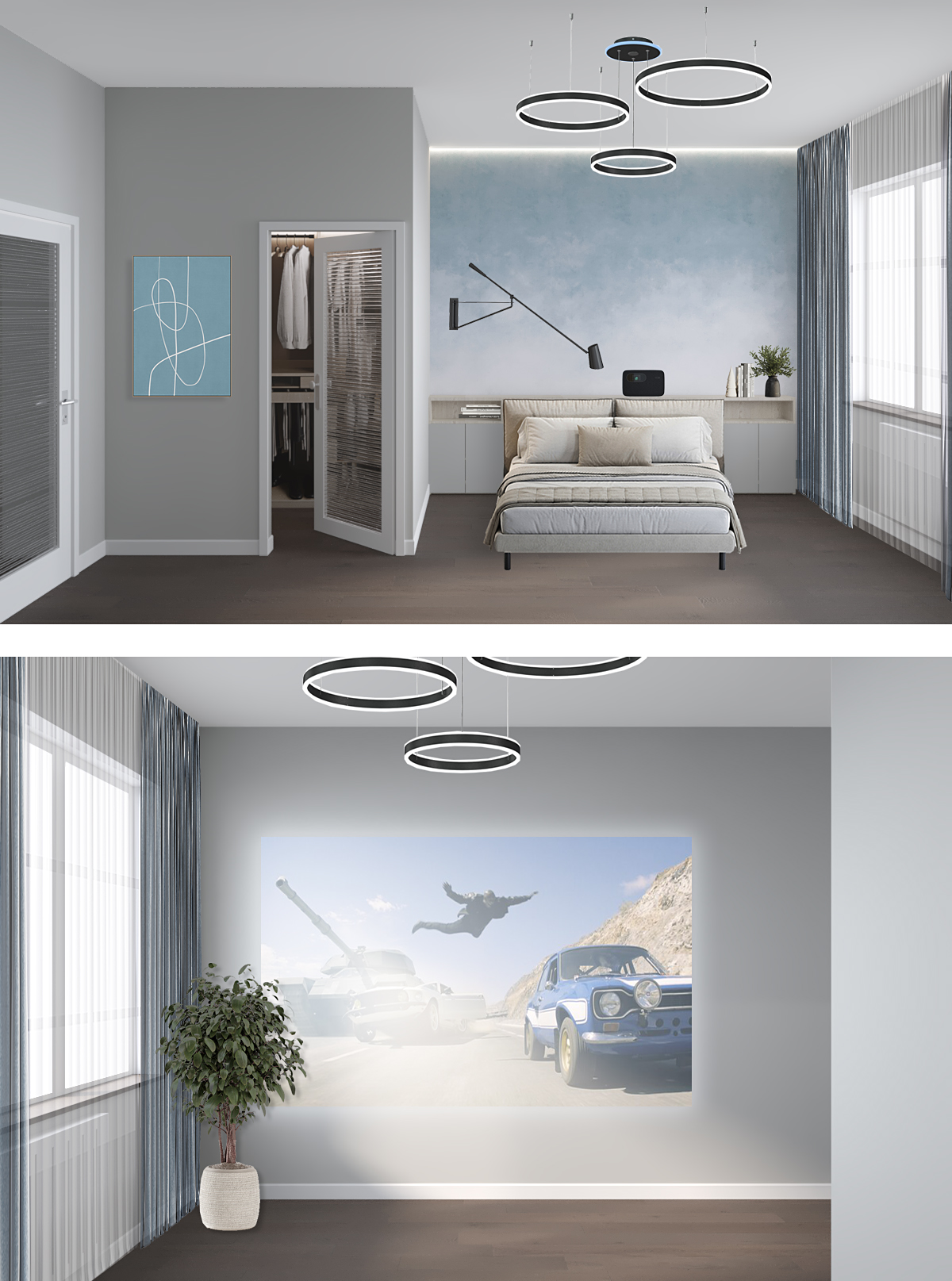 Квартира в ЖК "Красный металлист" — Изображение №14 — Иллюстрация, 3D на Dprofile