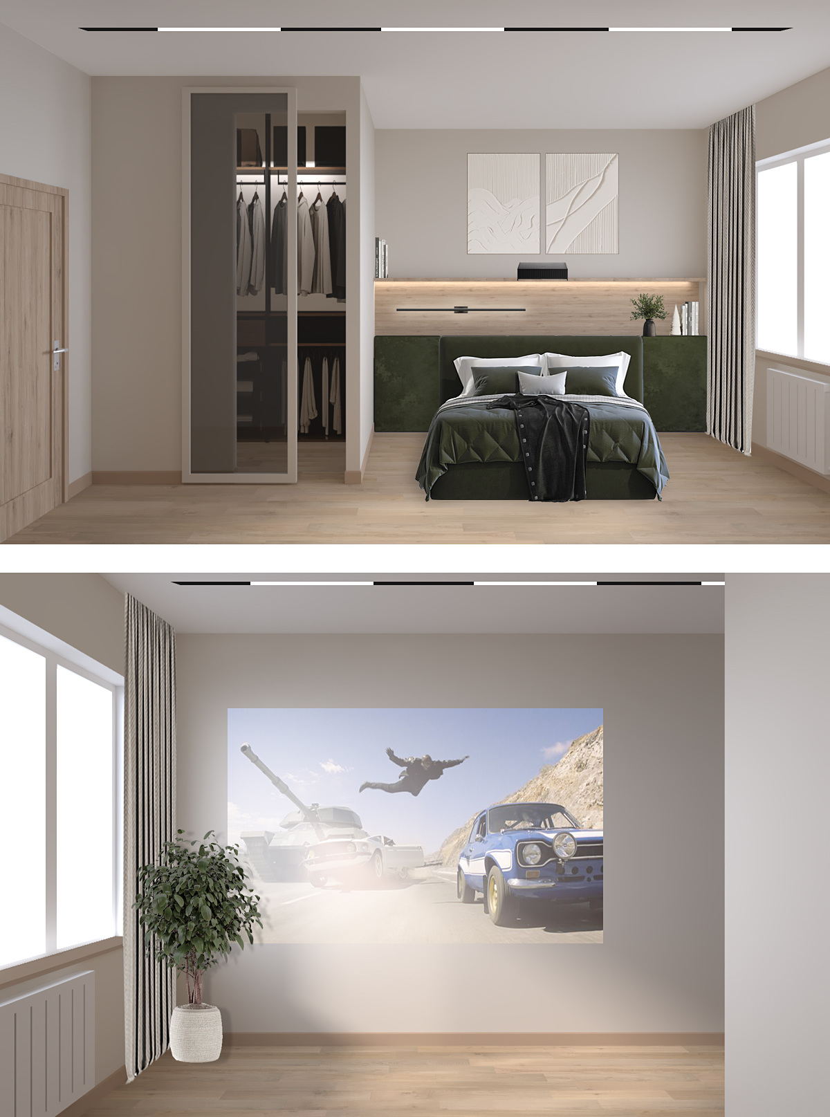 Квартира в ЖК "Красный металлист" — Изображение №17 — Иллюстрация, 3D на Dprofile