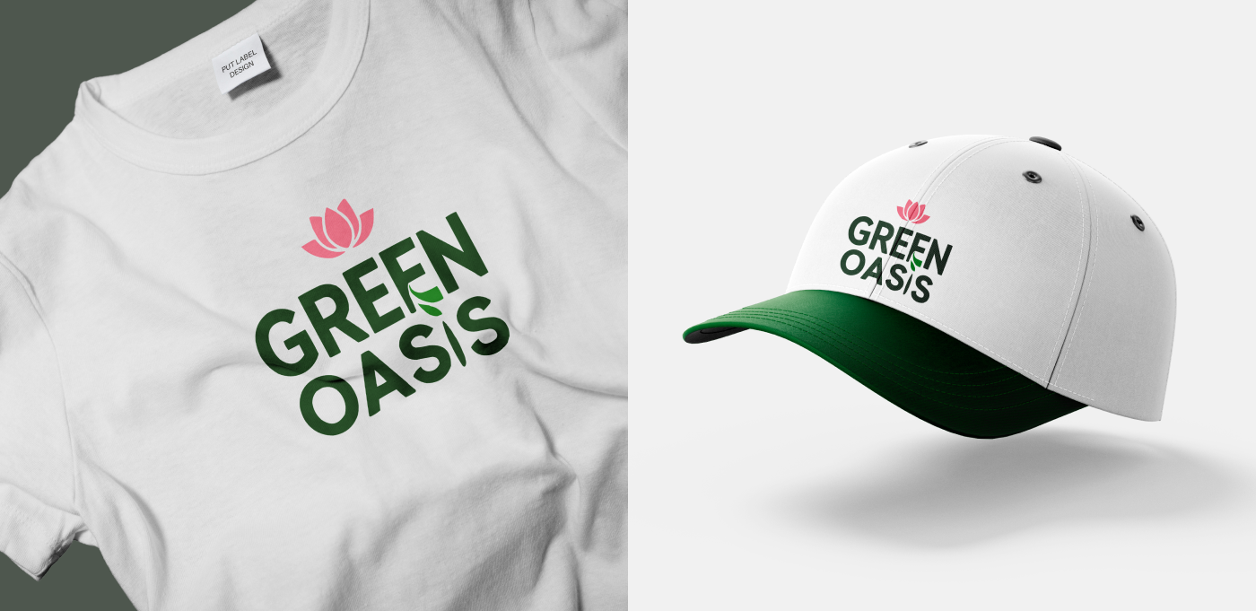 "Green Oasis"логотип — Изображение №4 — Брендинг на Dprofile