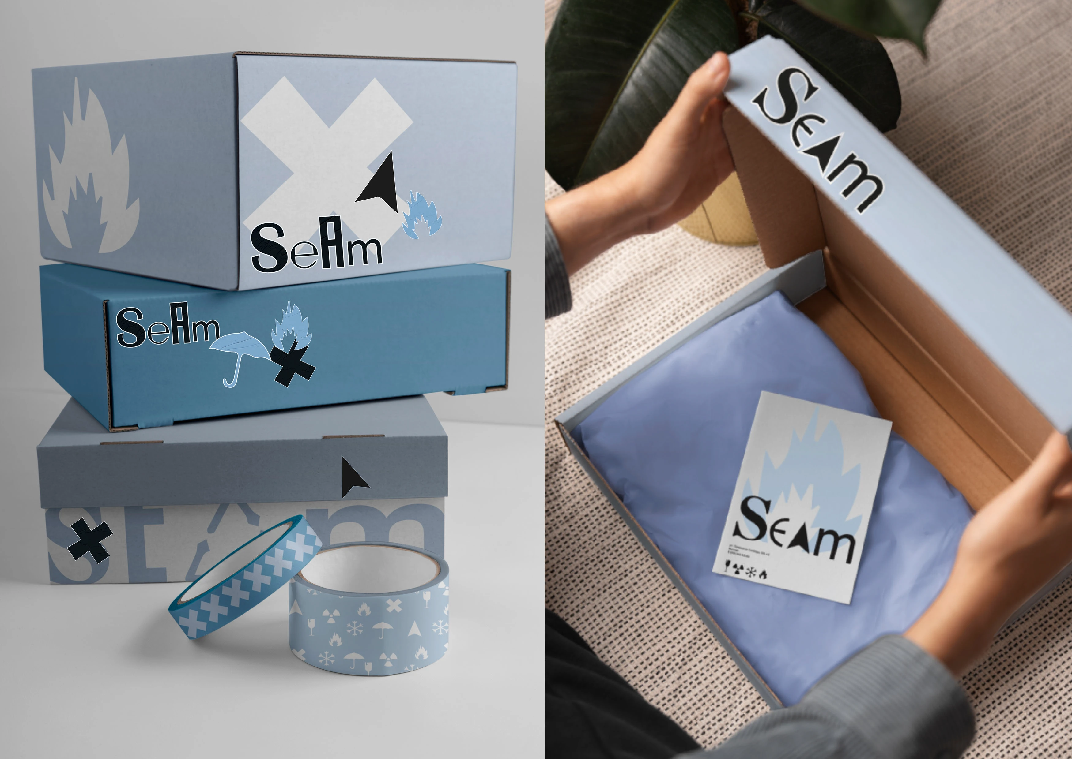 Seam — cстудия пэчворка — Изображение №13 — Брендинг, Графика на Dprofile