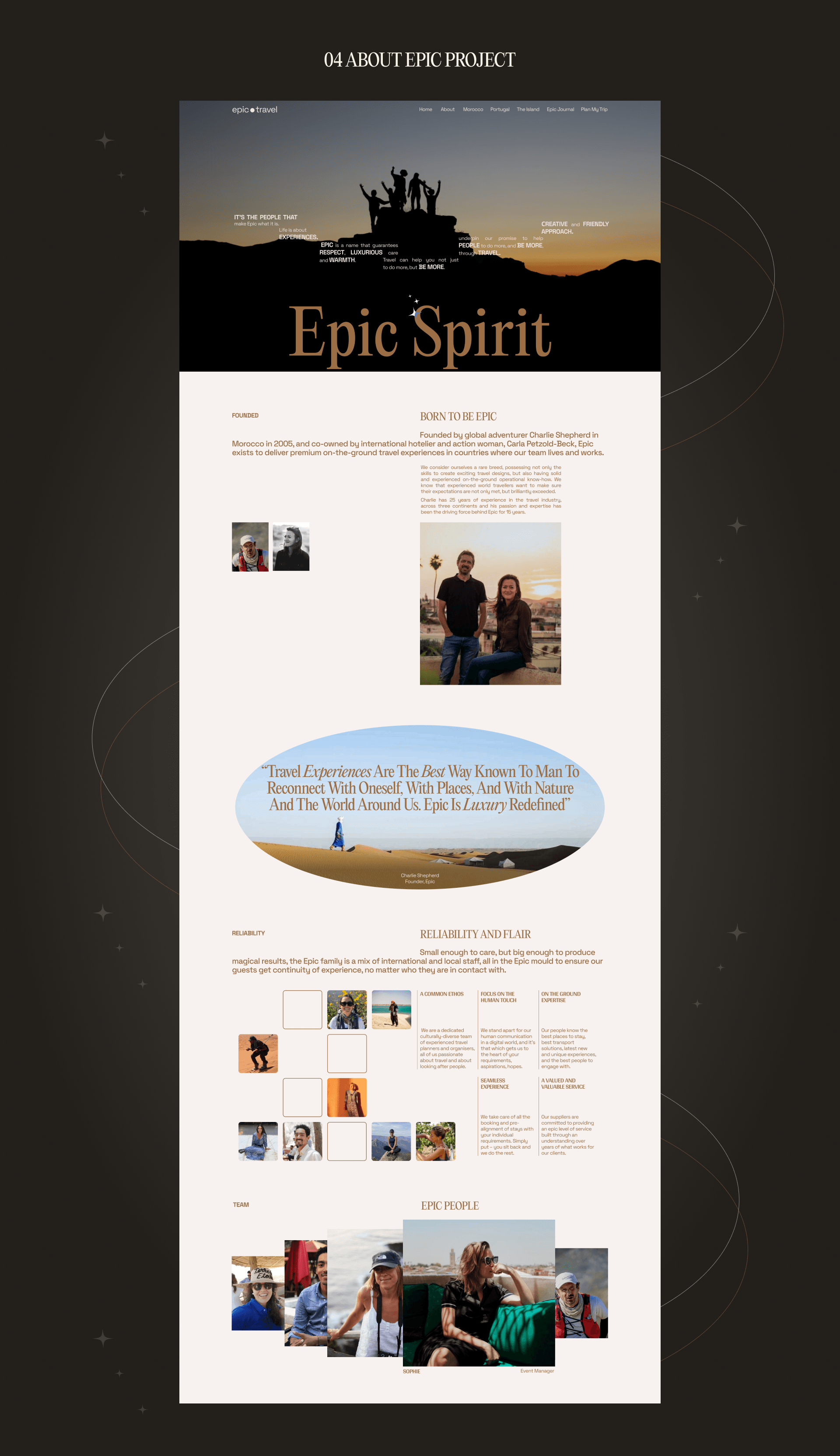 Epic Travel | Corporate redesign — Изображение №8 — Интерфейсы на Dprofile