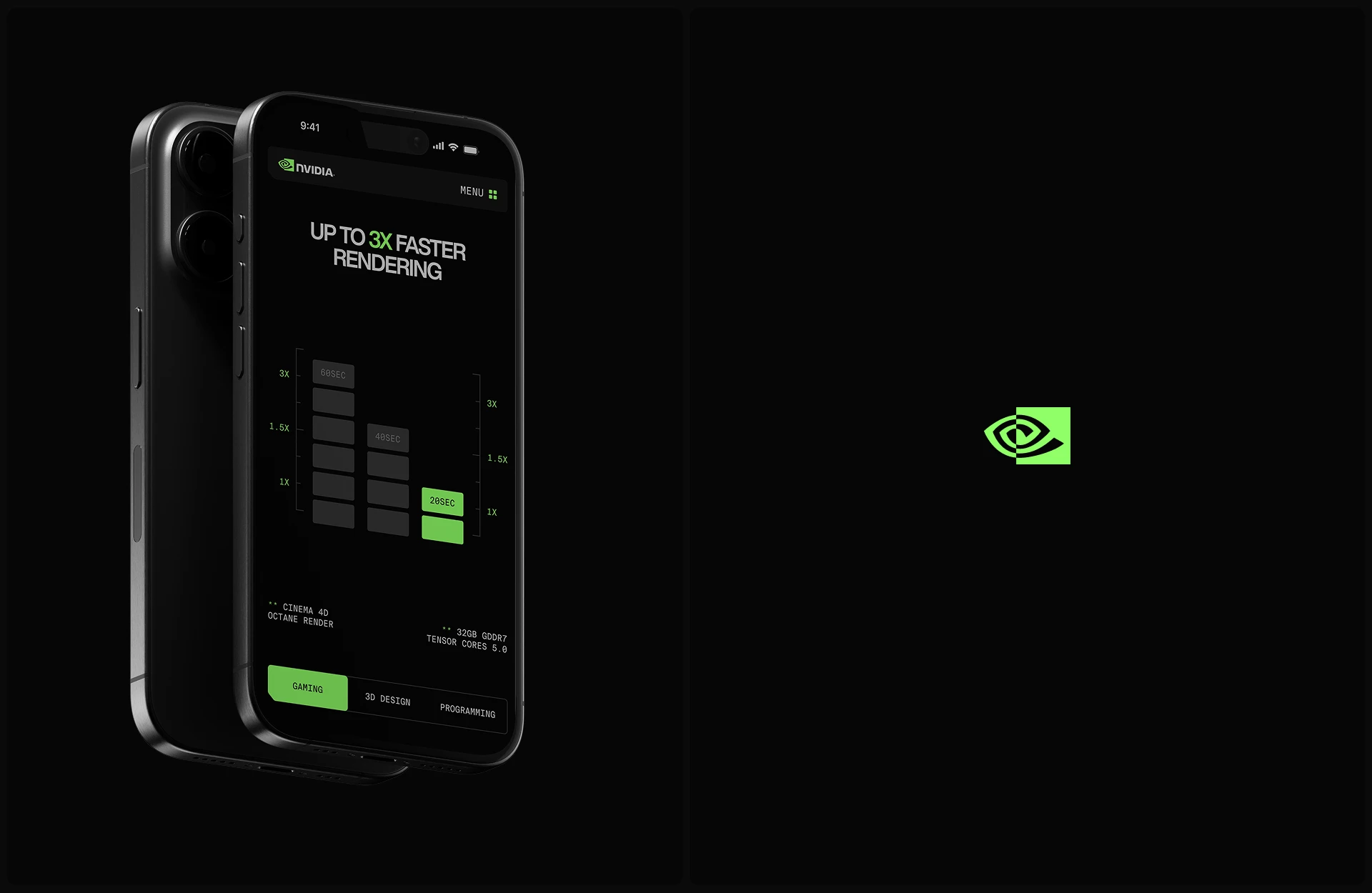 NVIDIA© | Website — Изображение №3 — Интерфейсы, Анимация на Dprofile