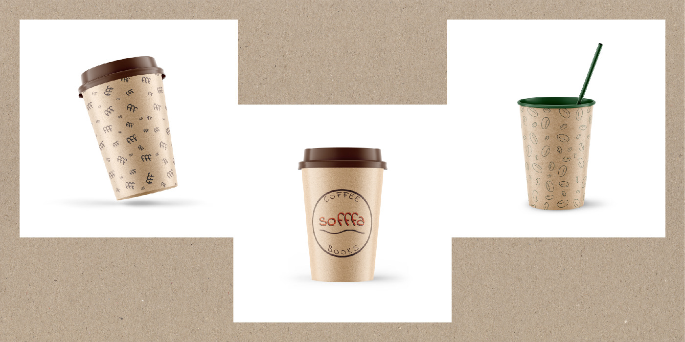 Фирменный стиль кофейни — Изображение №8 — Брендинг, Графика на Dprofile