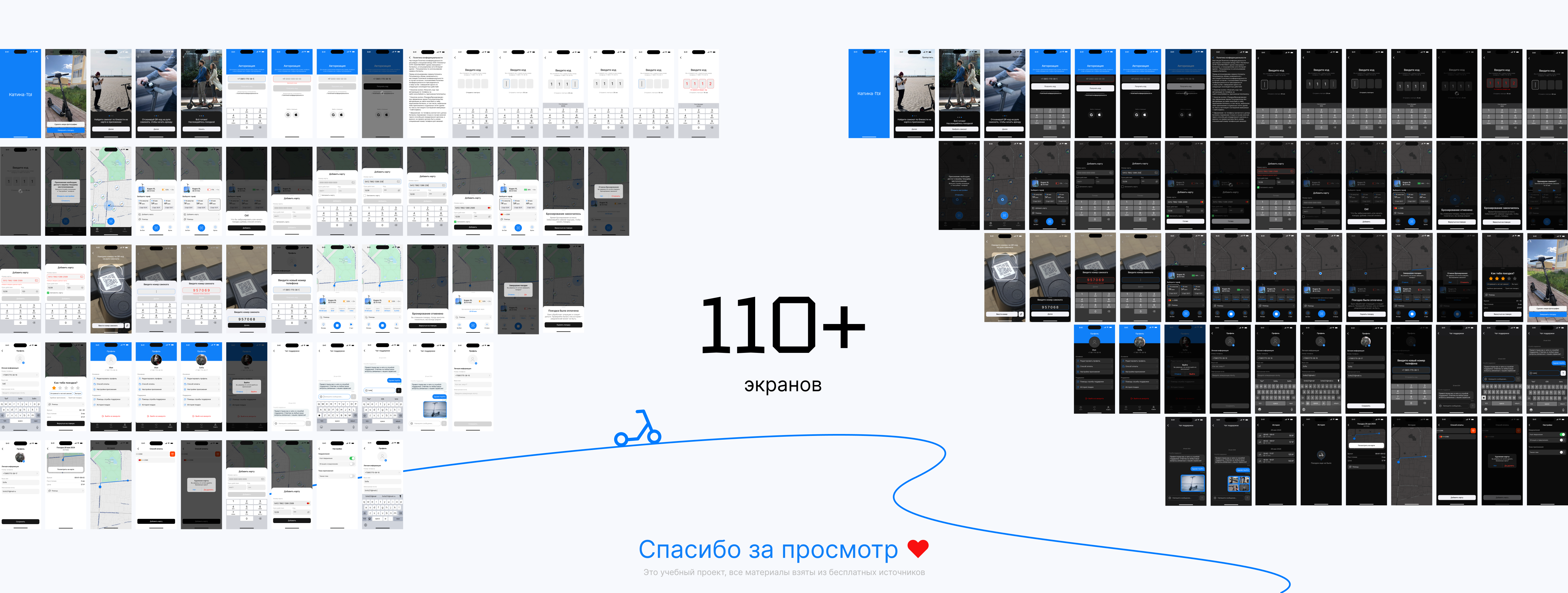 Scooter rental service «КатикаТы»/ Mobile App — Изображение №15 — Интерфейсы на Dprofile