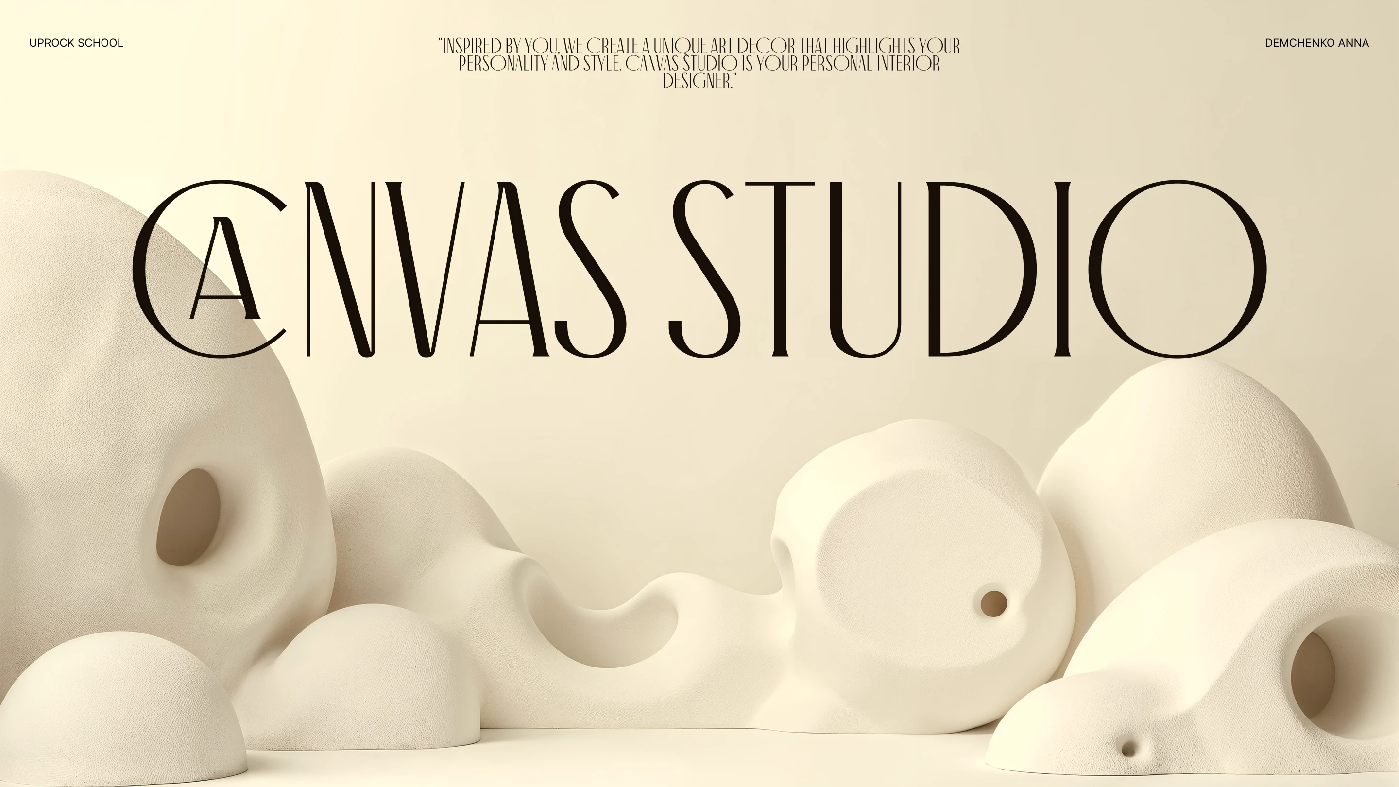 Canvas Studio | Corporate Website — Изображение №1 — Интерфейсы на Dprofile