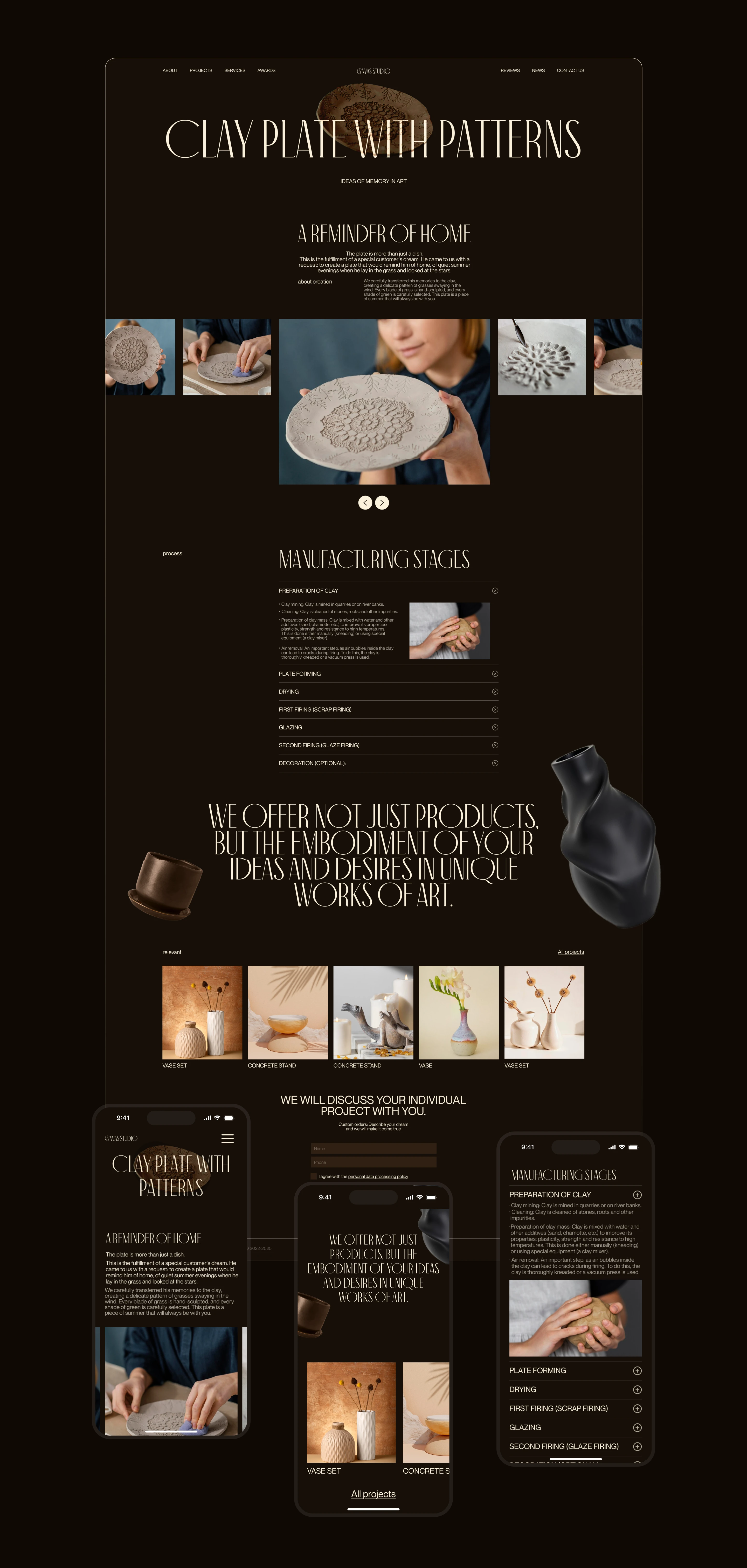 Canvas Studio | Corporate Website — Изображение №8 — Интерфейсы на Dprofile