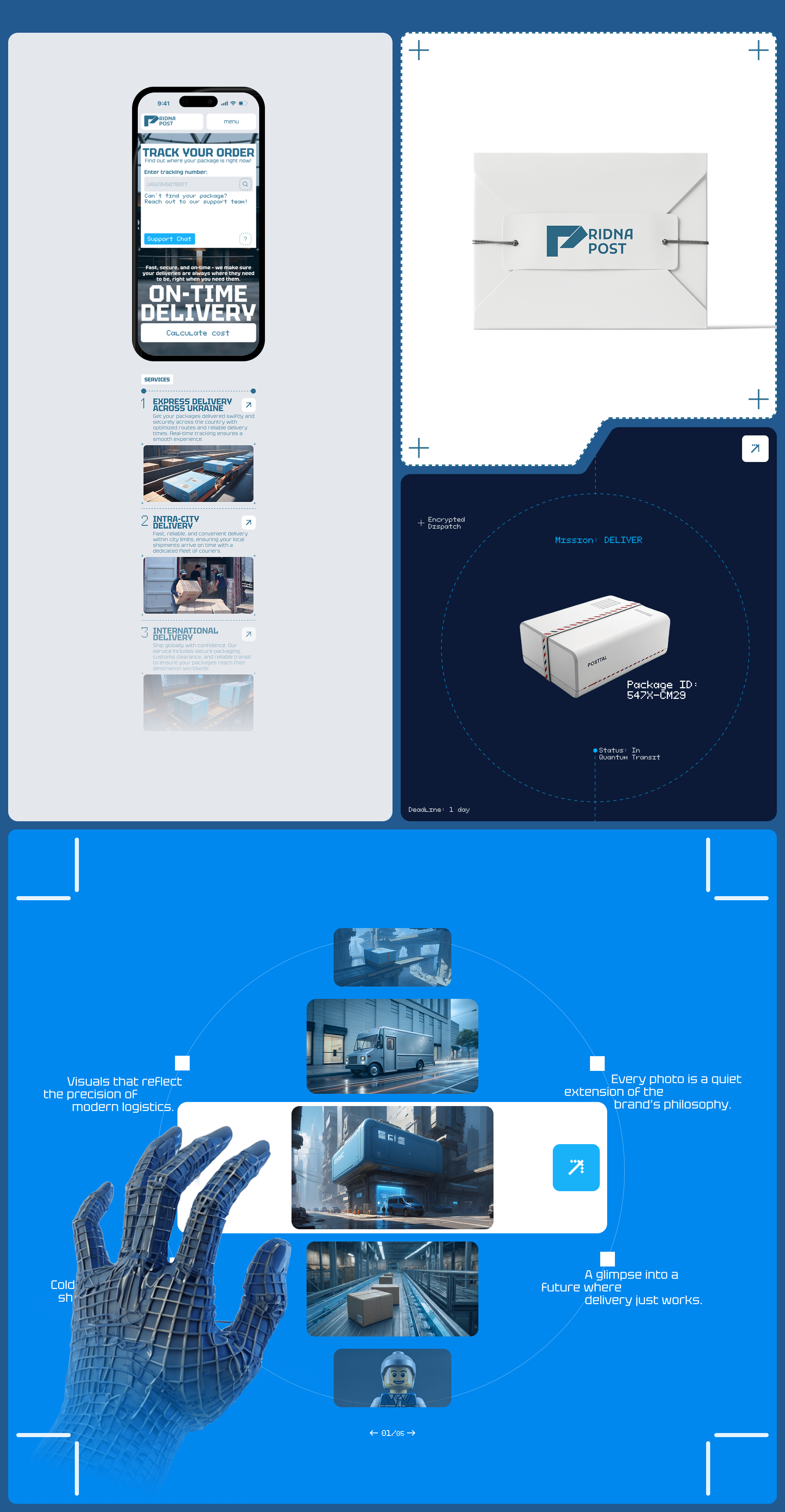 Website for postal service — Изображение №4 — Интерфейсы на Dprofile