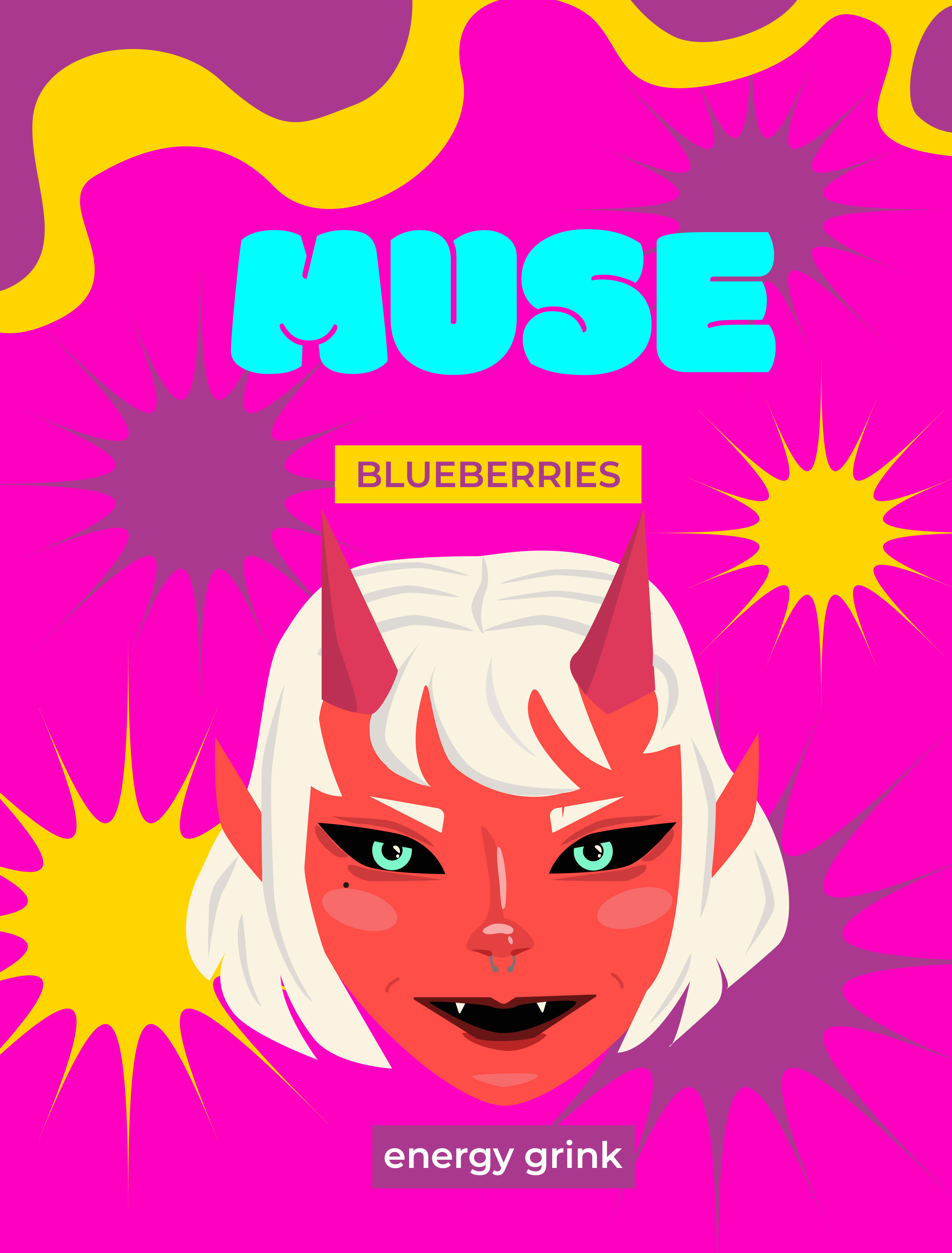 Drink energy "MUSE" — Изображение №8 — Брендинг, Иллюстрация на Dprofile