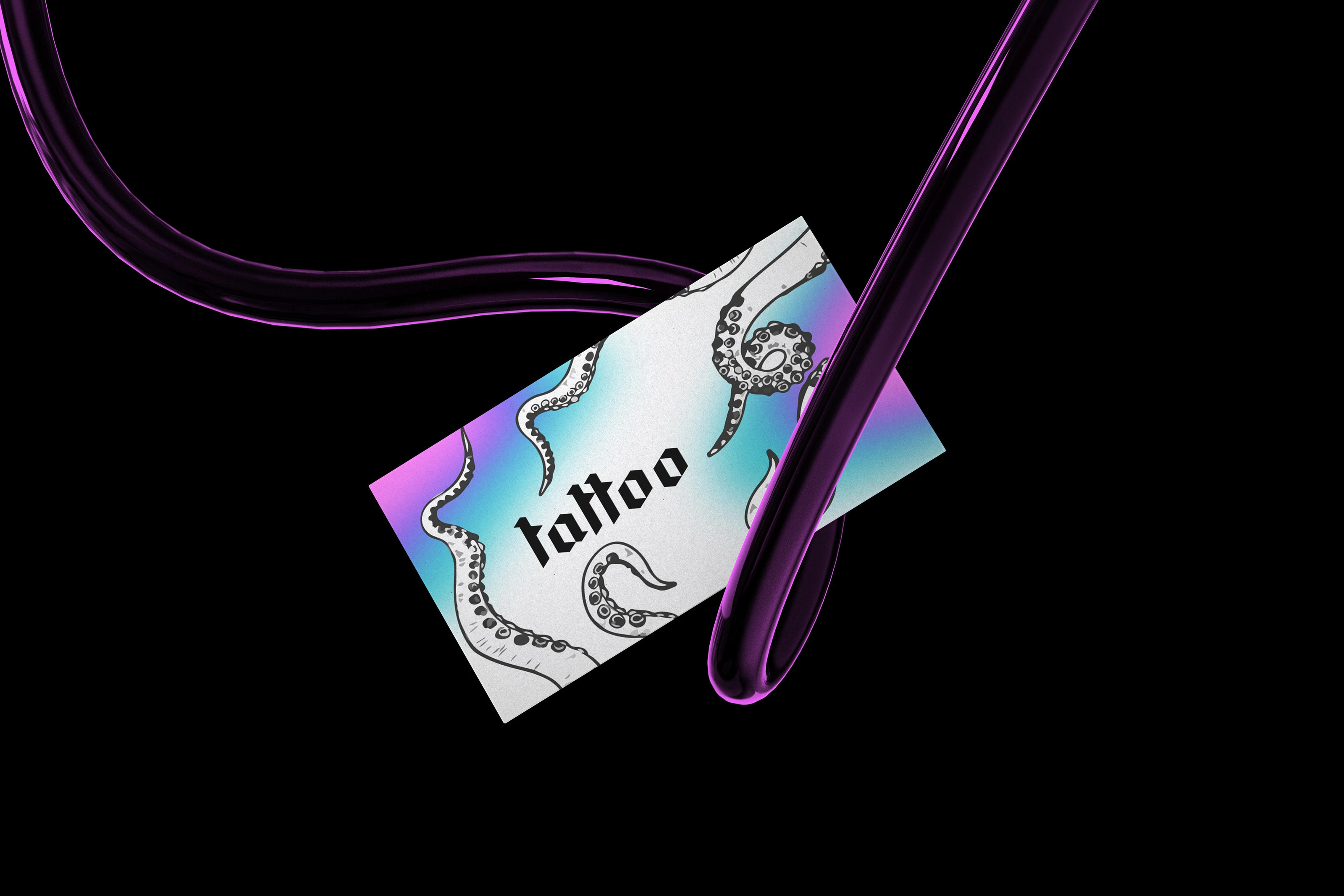 Визитка tattoo — Изображение №6 — Иллюстрация, Графика на Dprofile