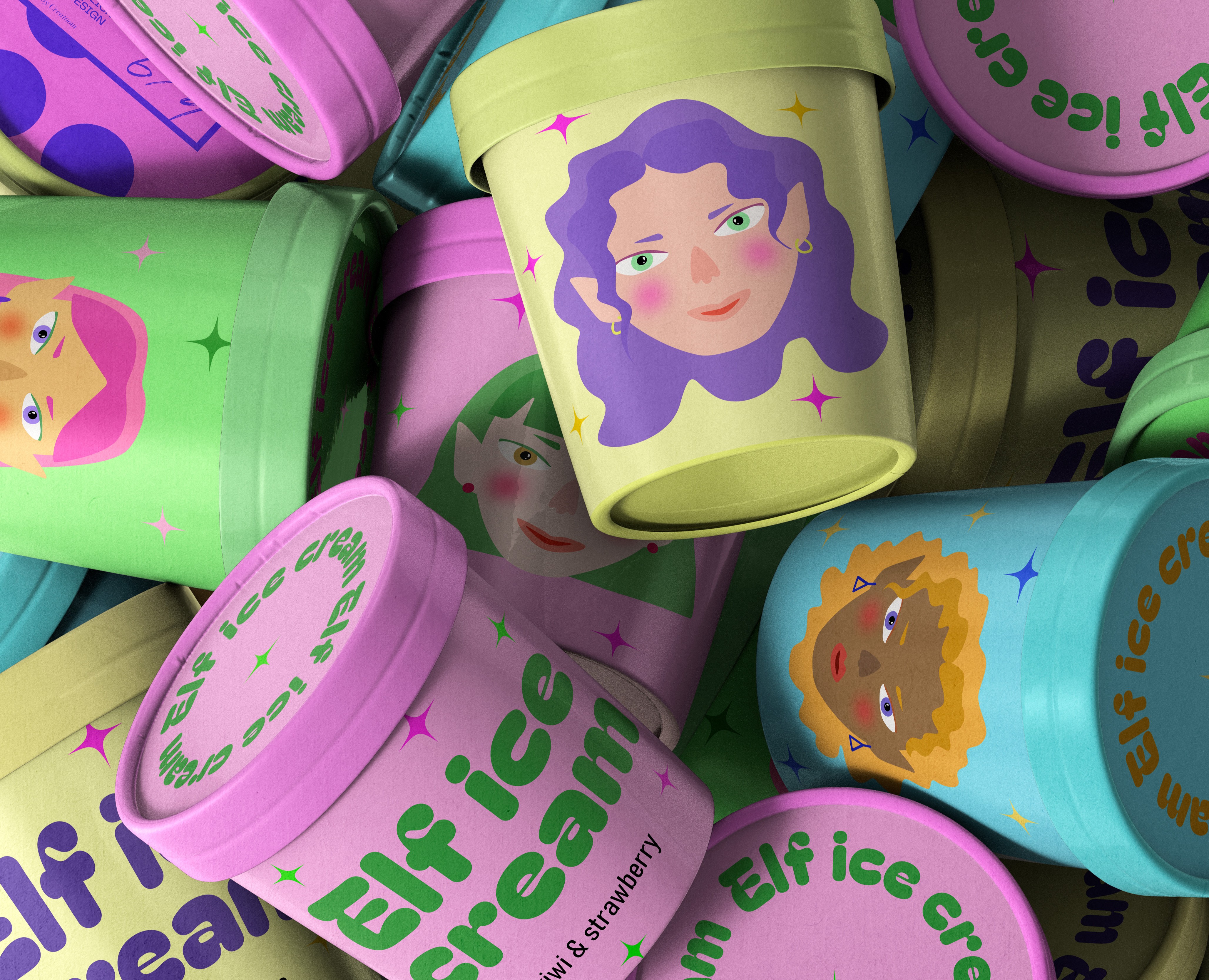 Elf ice cream на Dprofile
