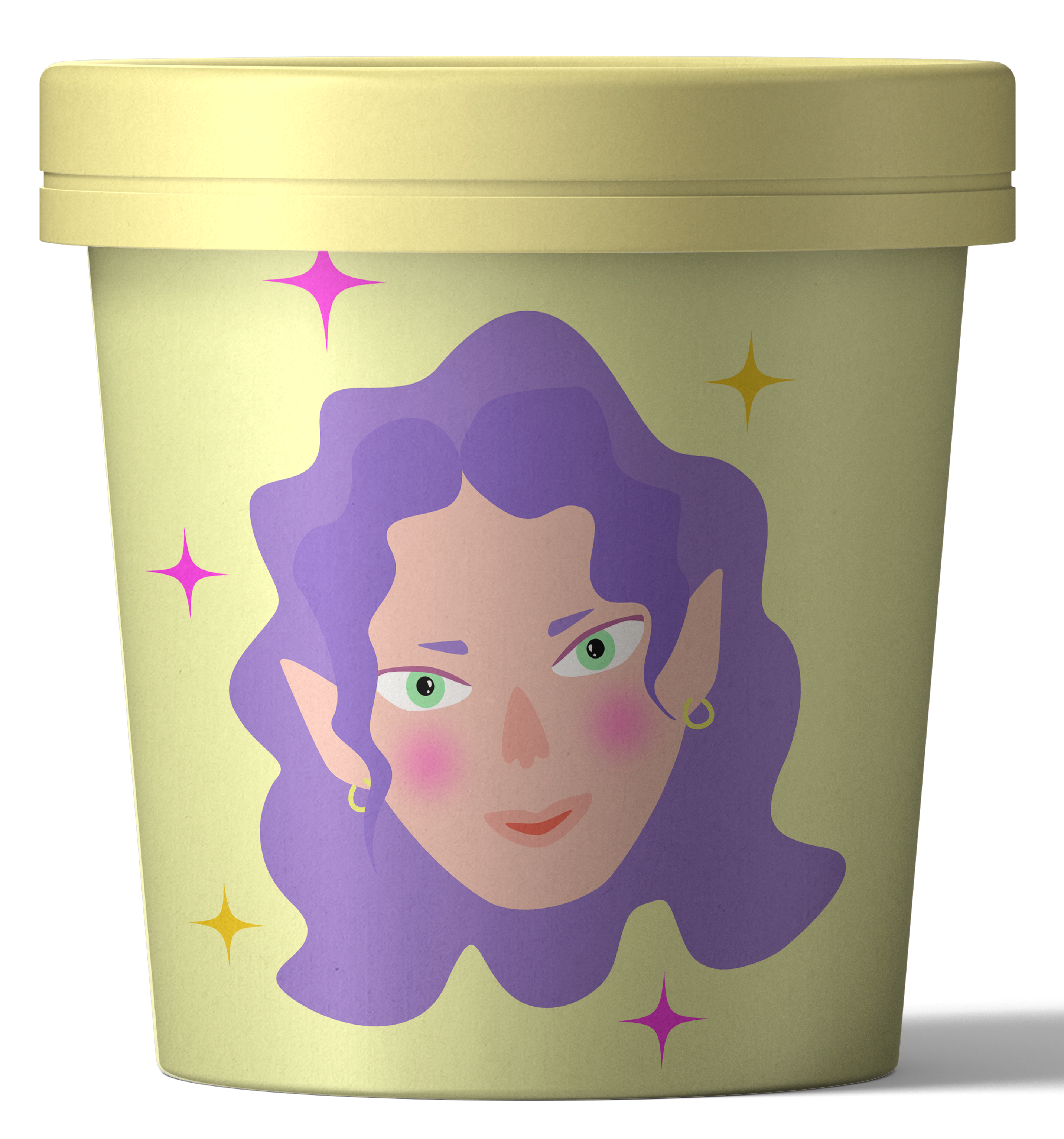Elf ice cream — Изображение №6 — Брендинг, Графика на Dprofile