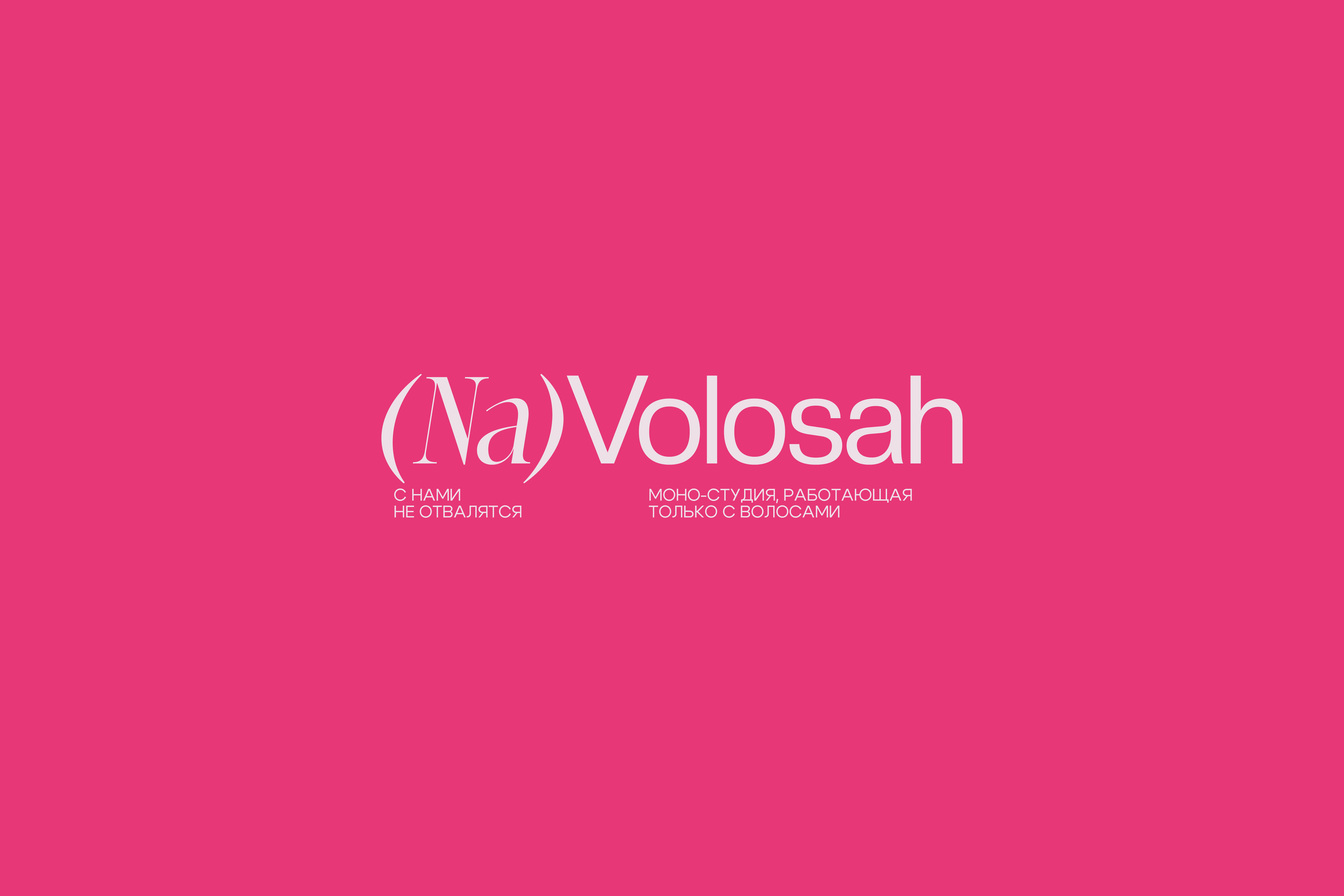 (Na)Volosah / Айдентика для салона для волос — Изображение №5 — Брендинг на Dprofile