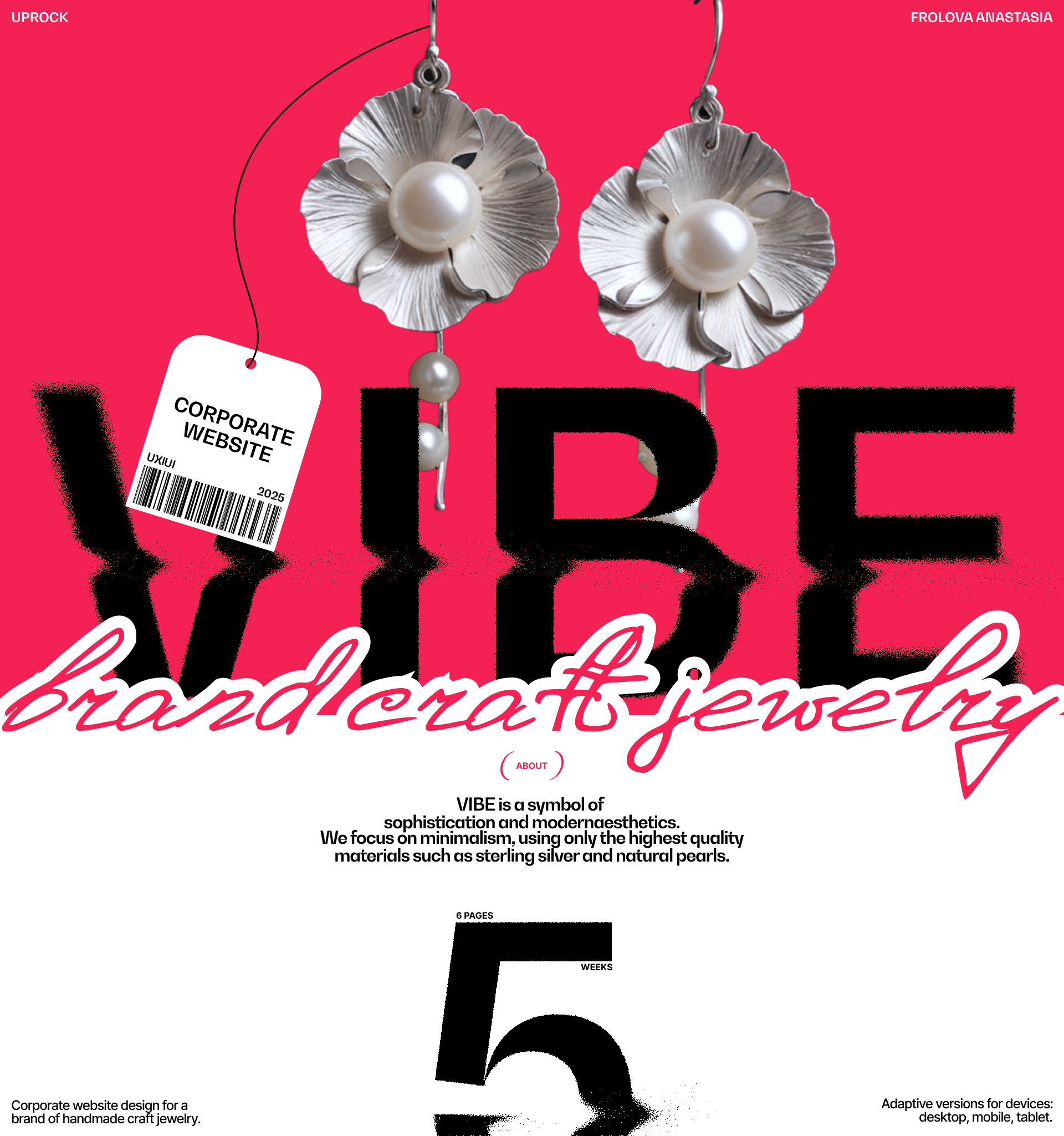 VIBE Corporate web-site — Изображение №1 — Интерфейсы на Dprofile