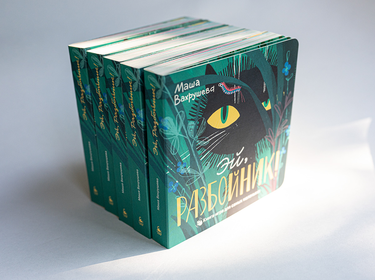 Эй, Разбойник! Интерактивная книга для самых маленьких — Изображение №13 — Иллюстрация, Графика на Dprofile