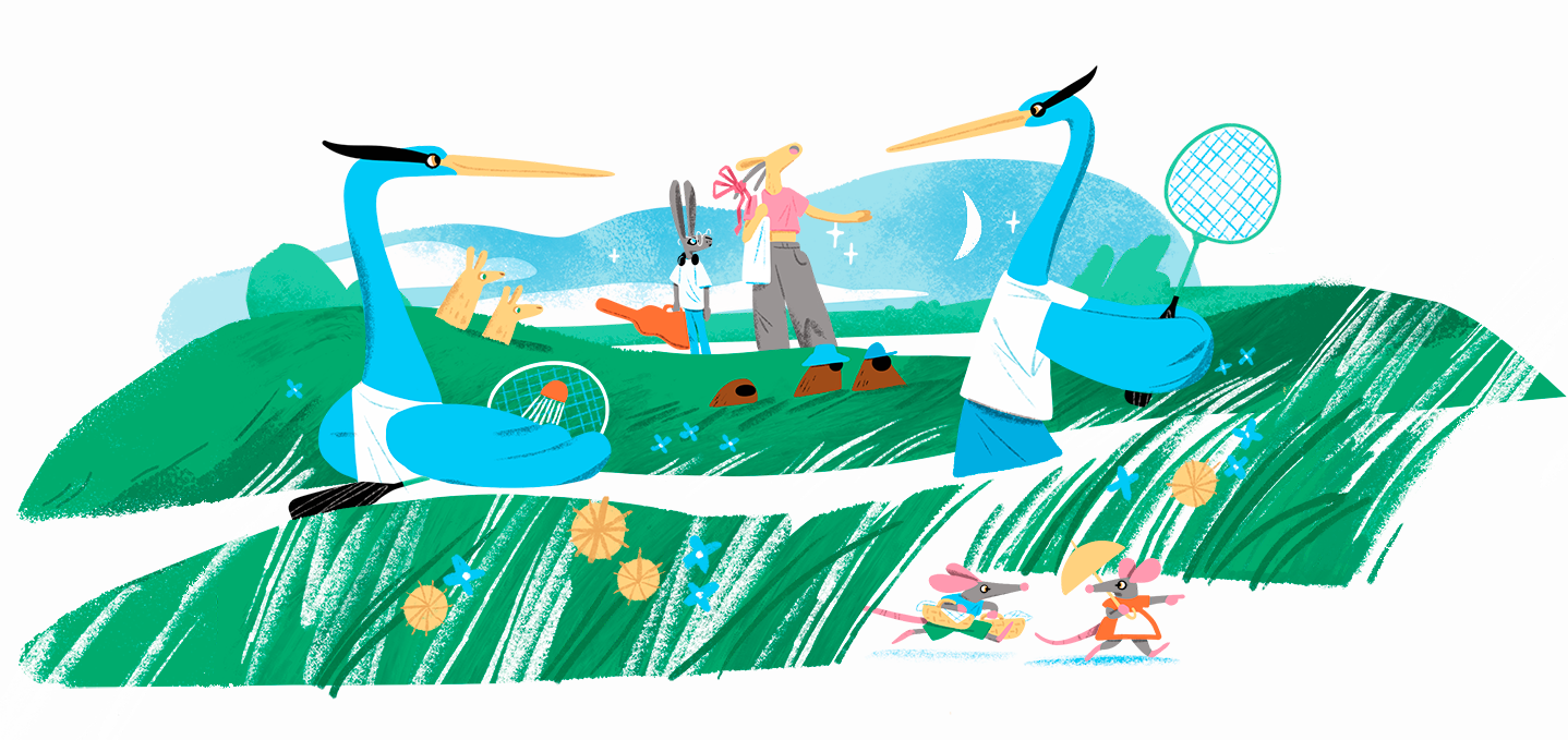 По дороге к морю. Иллюстрация — Изображение №10 — Иллюстрация, Графика на Dprofile
