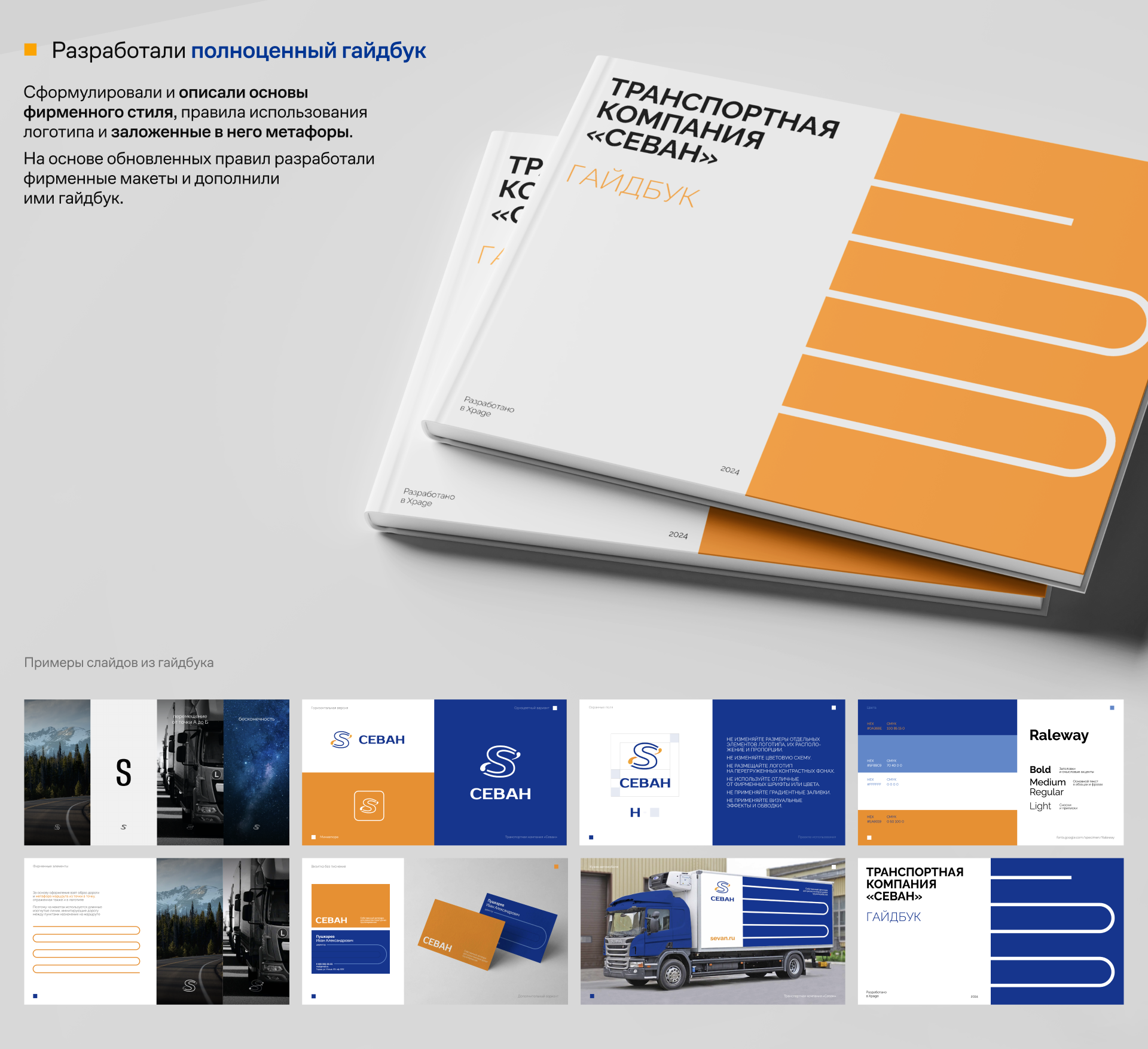 Севан | Редизайн транспортной компании — Изображение №6 — Брендинг, Графика на Dprofile