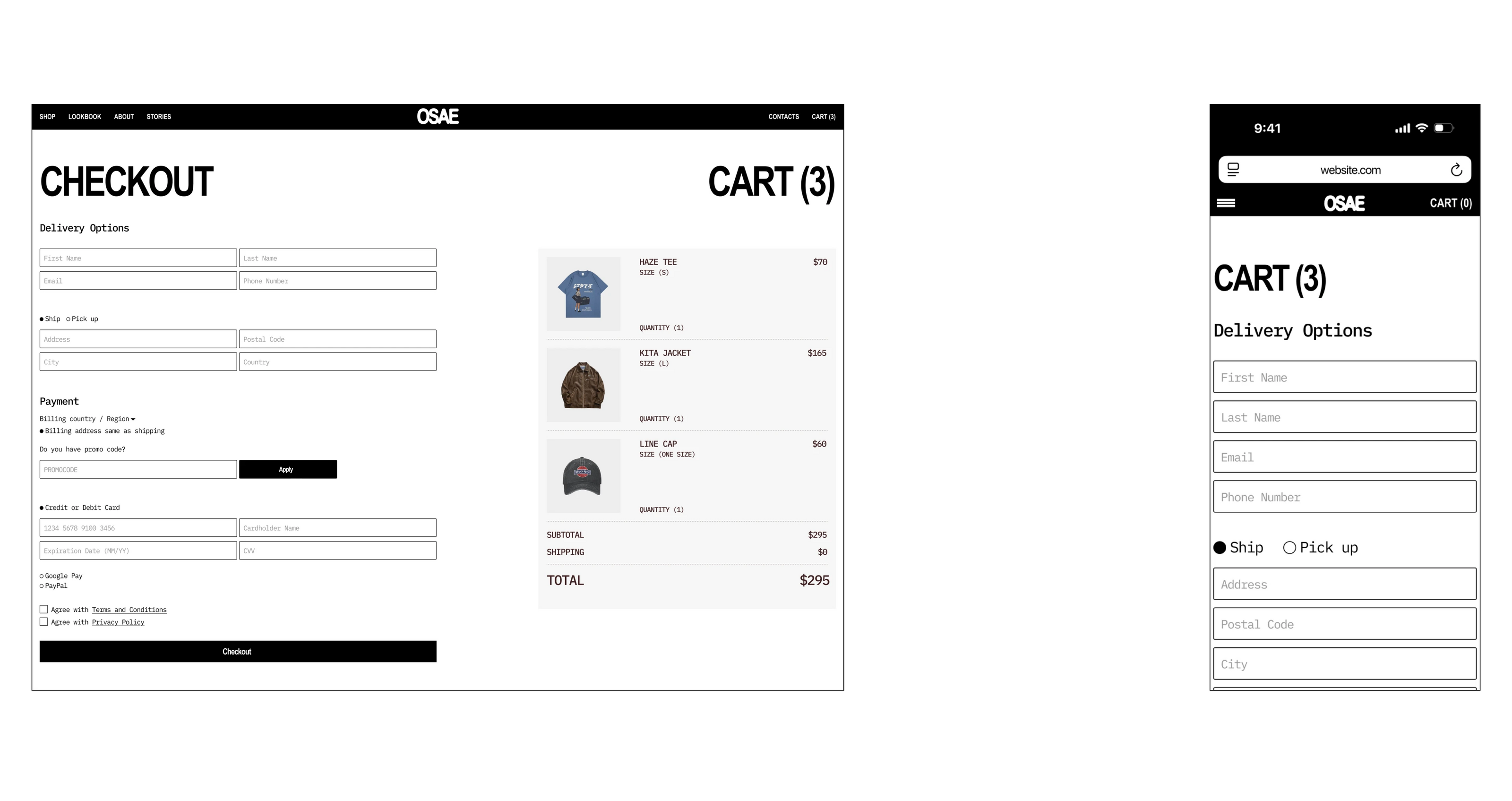 OSAE (E-commerce concept) — Изображение №17 — Интерфейсы на Dprofile