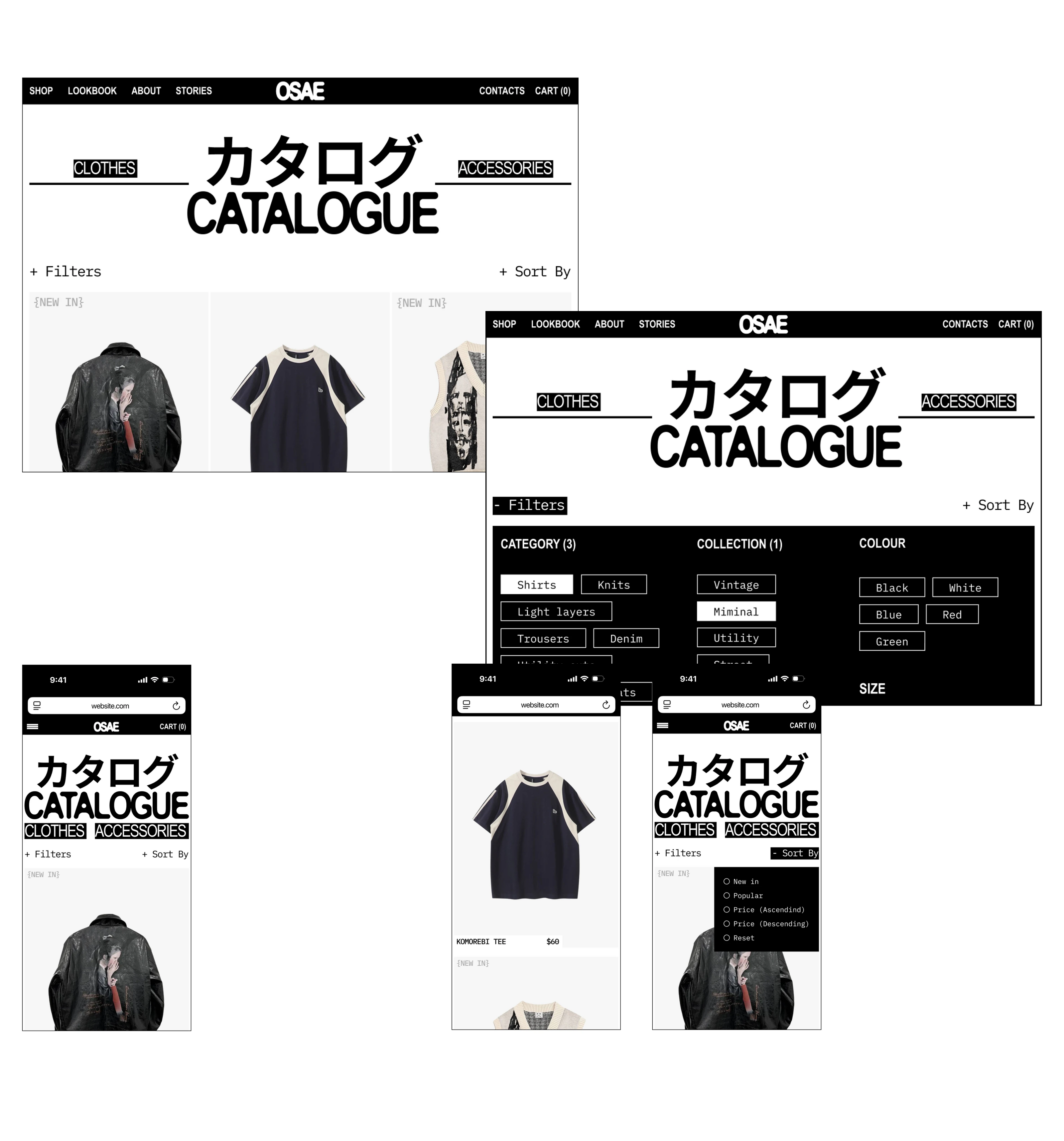 OSAE (E-commerce concept) — Изображение №10 — Интерфейсы на Dprofile