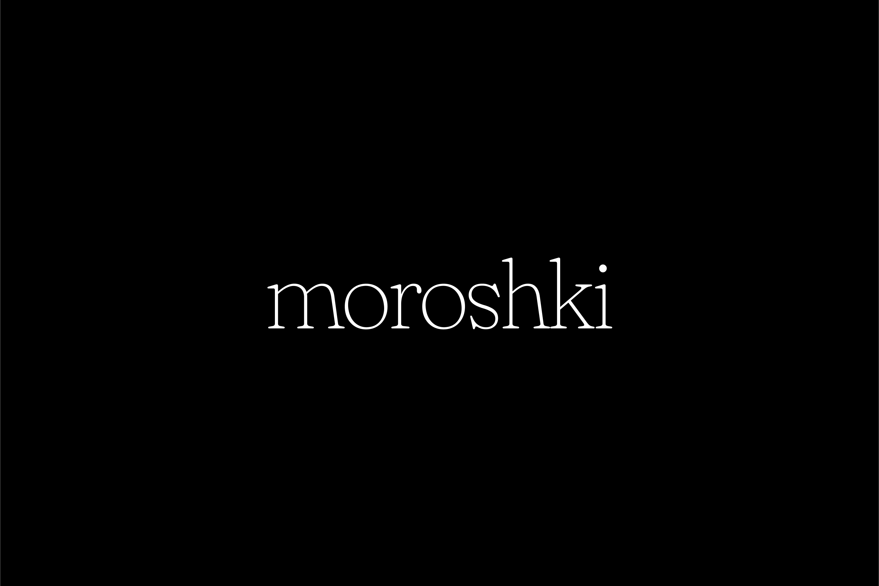 MOROSHKI — Изображение №1 — Брендинг, Графика на Dprofile