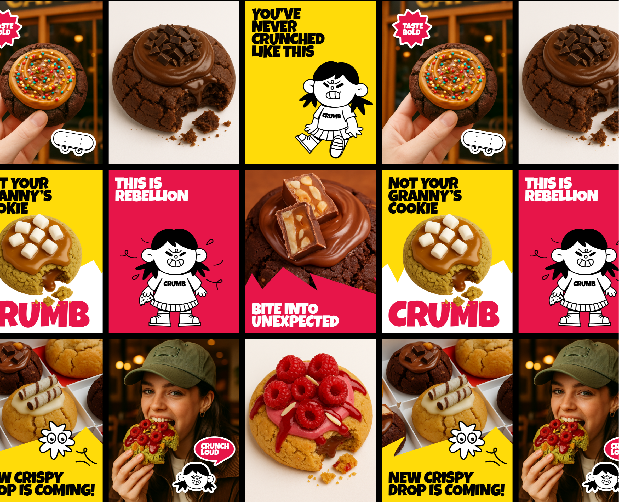 Crumb — Брендинг, Графика на Dprofile