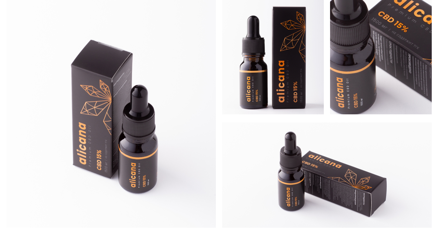 ALICANA CBD — Дизайн упаковки — Изображение №2 — Брендинг, Графика на Dprofile