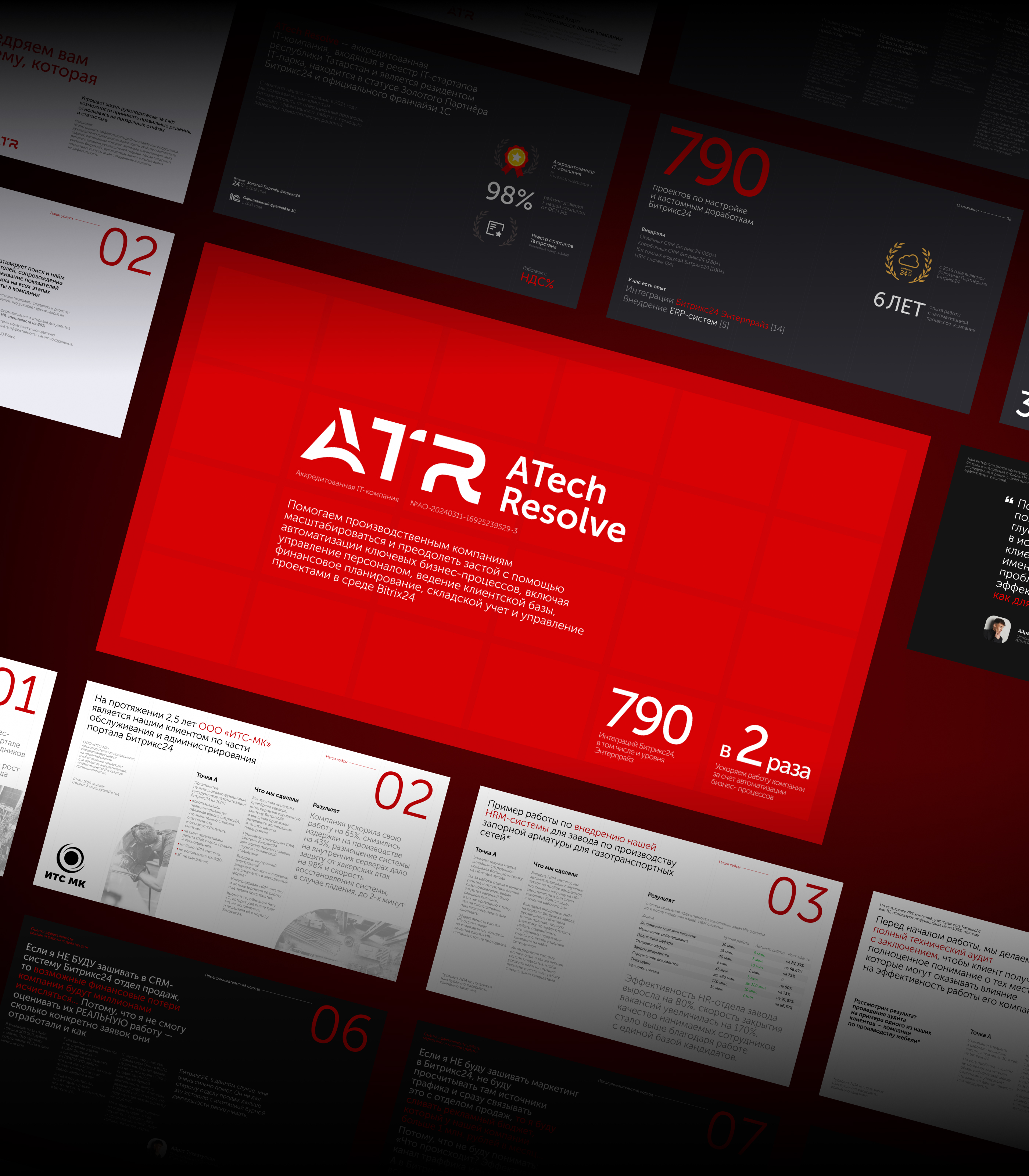 ATech Resolve | Презентация КП — Изображение №5 — Графика, Маркетинг на Dprofile