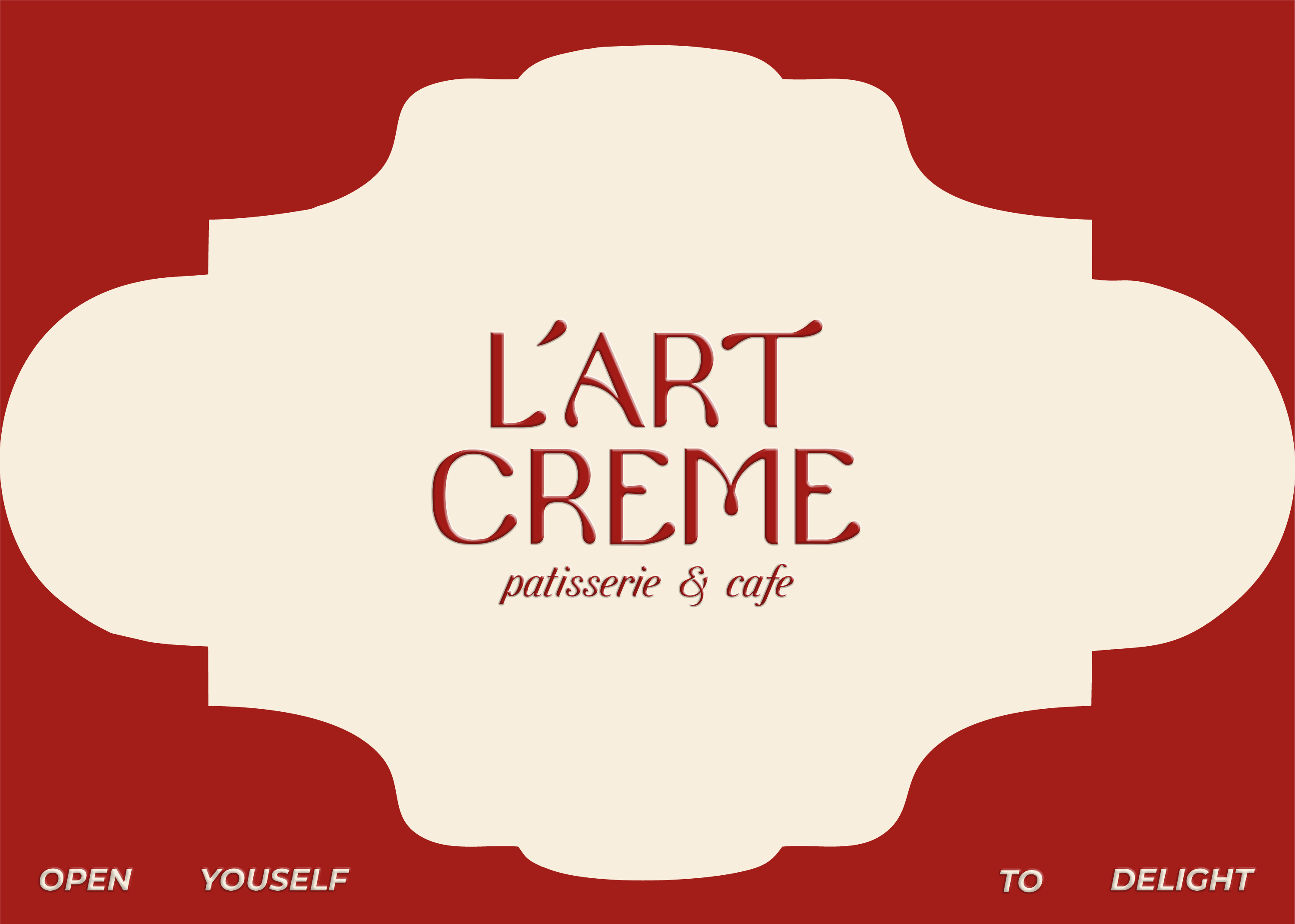 L’Art Creme | Фирменный стиль кондитерской | Branding — Изображение №1 — Брендинг на Dprofile