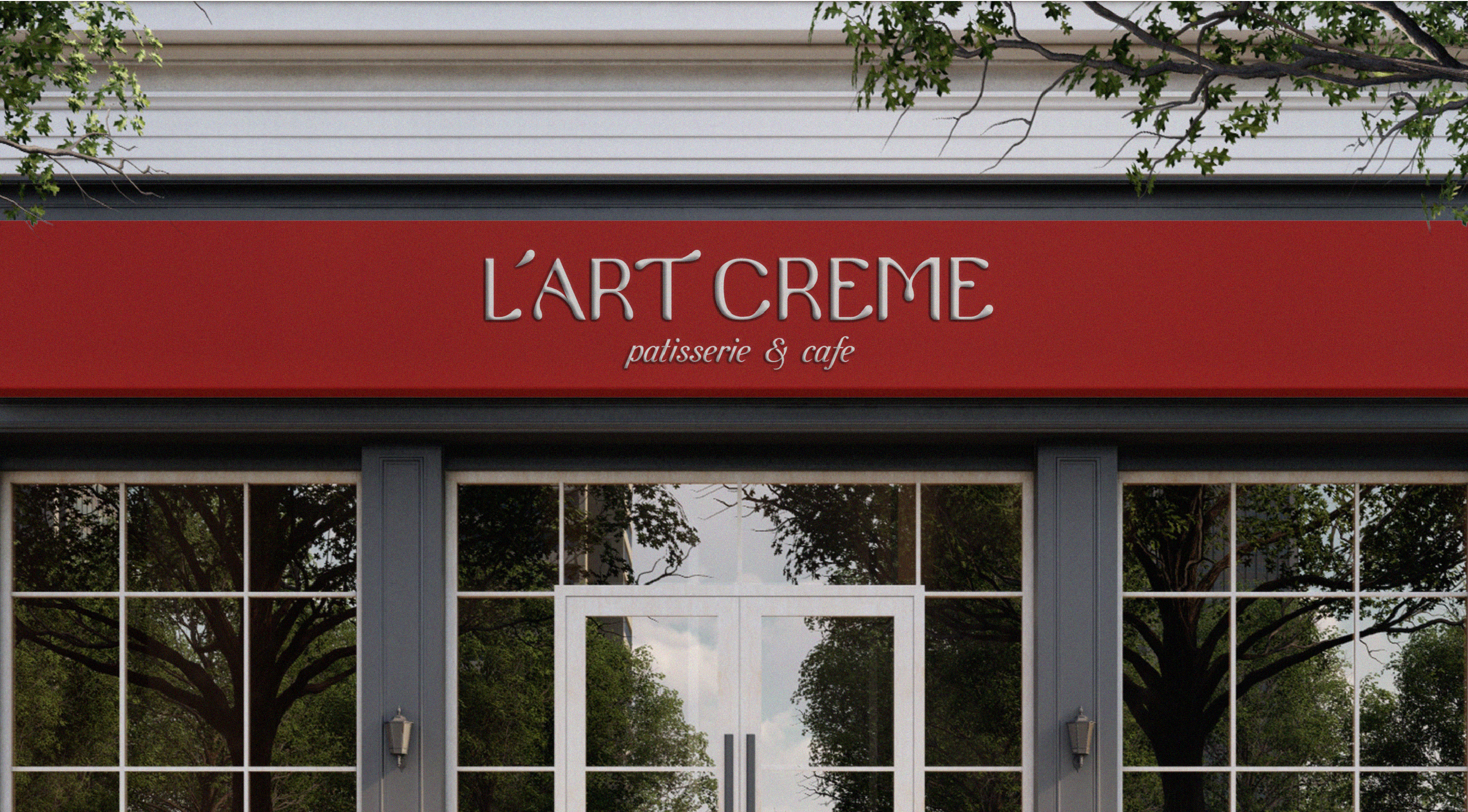 L’Art Creme | Фирменный стиль кондитерской | Branding — Изображение №10 — Брендинг на Dprofile