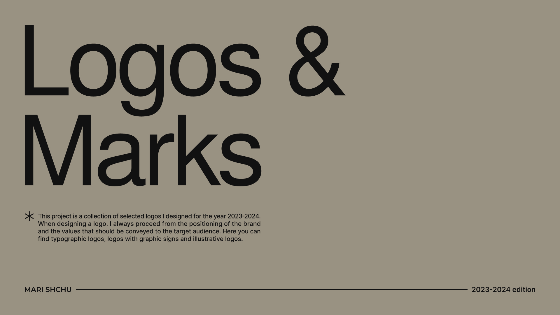 Logos & Marks — Vol 2 — Изображение №1 — Брендинг на Dprofile