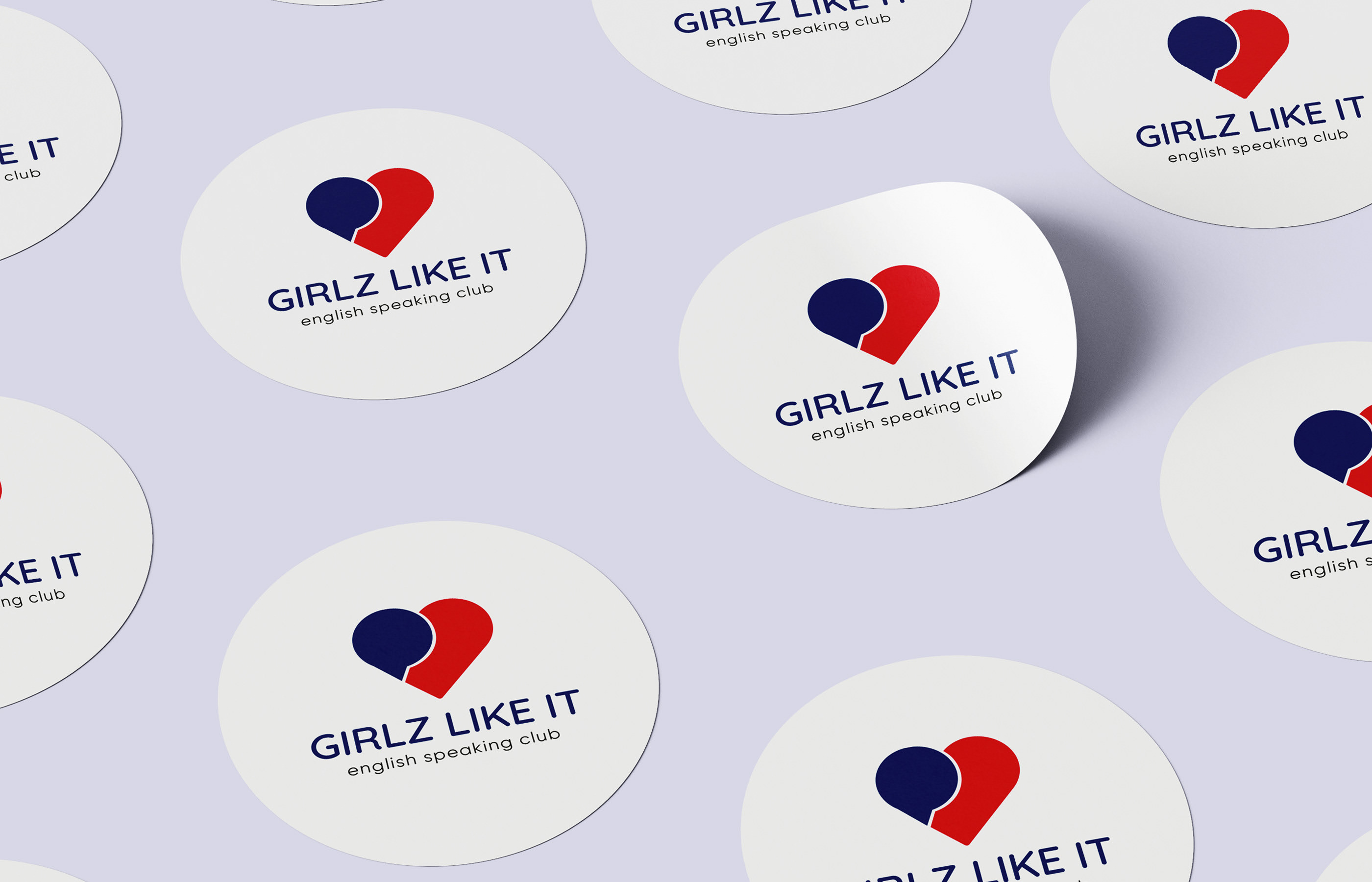 English speaking club logo — Изображение №6 — Брендинг на Dprofile