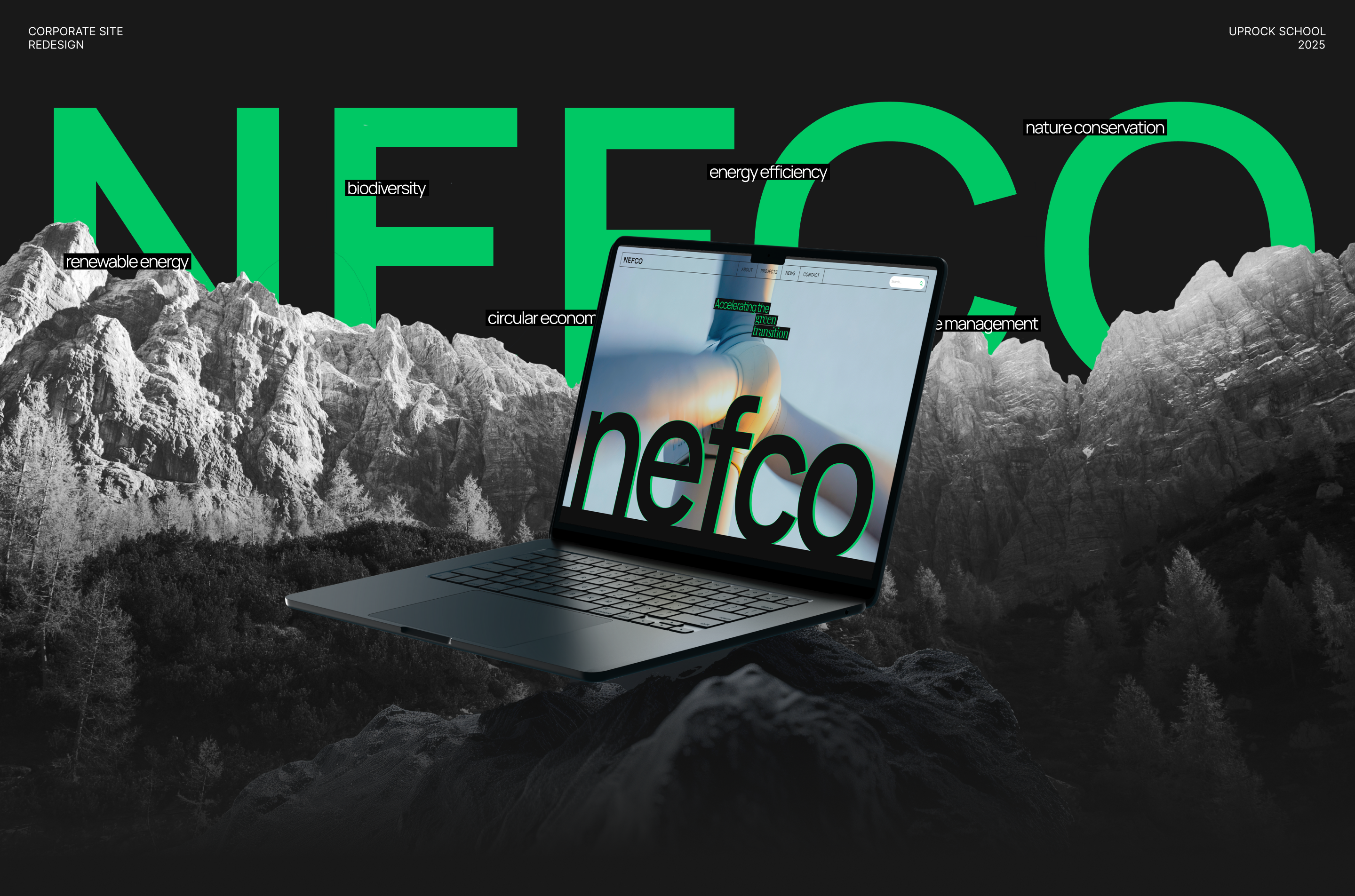 NEFCO | Corporate Website — Изображение №1 — Интерфейсы на Dprofile