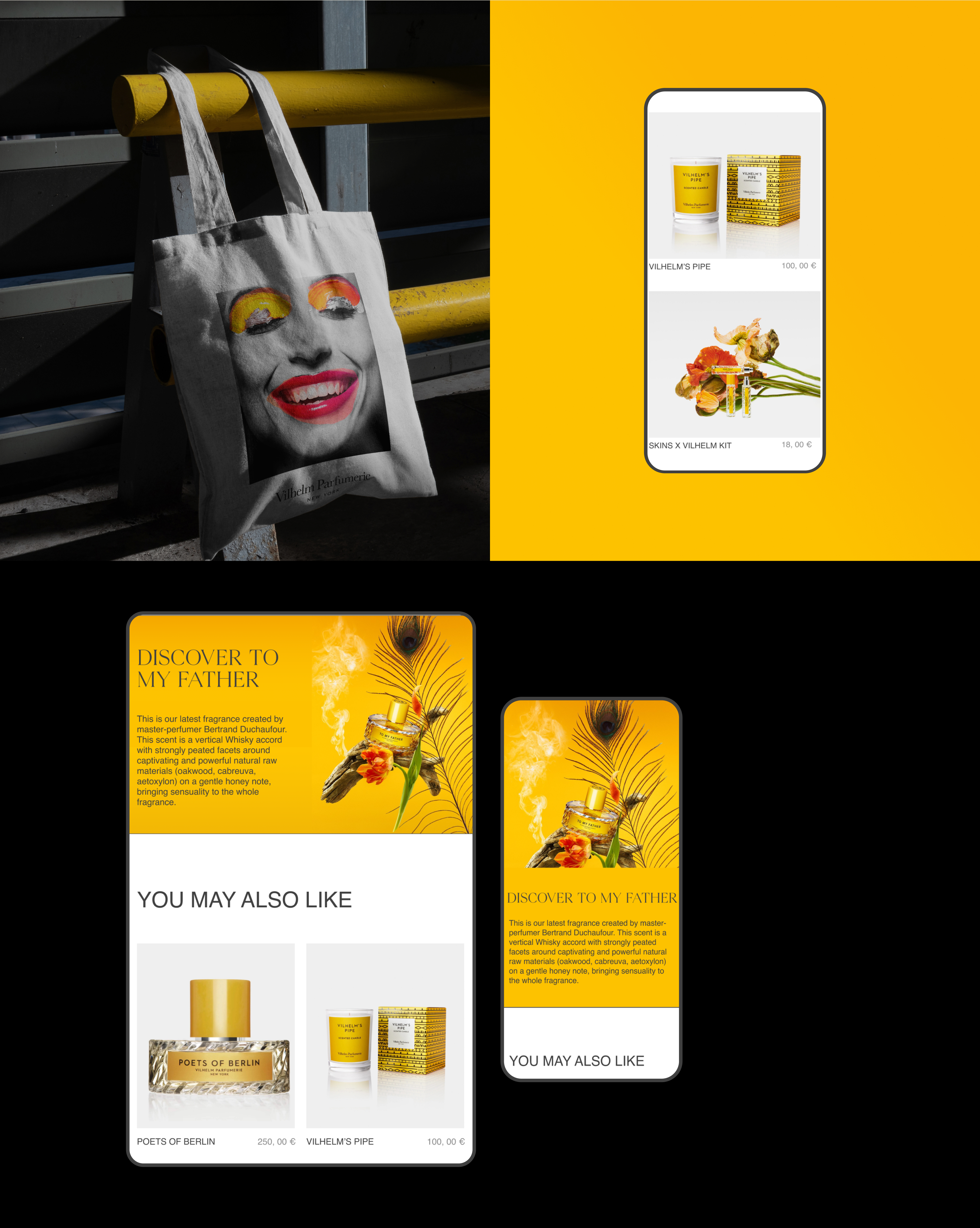 Vilhelm Parfumerie/ e-commerce/ website — Изображение №5 — Интерфейсы, Брендинг на Dprofile