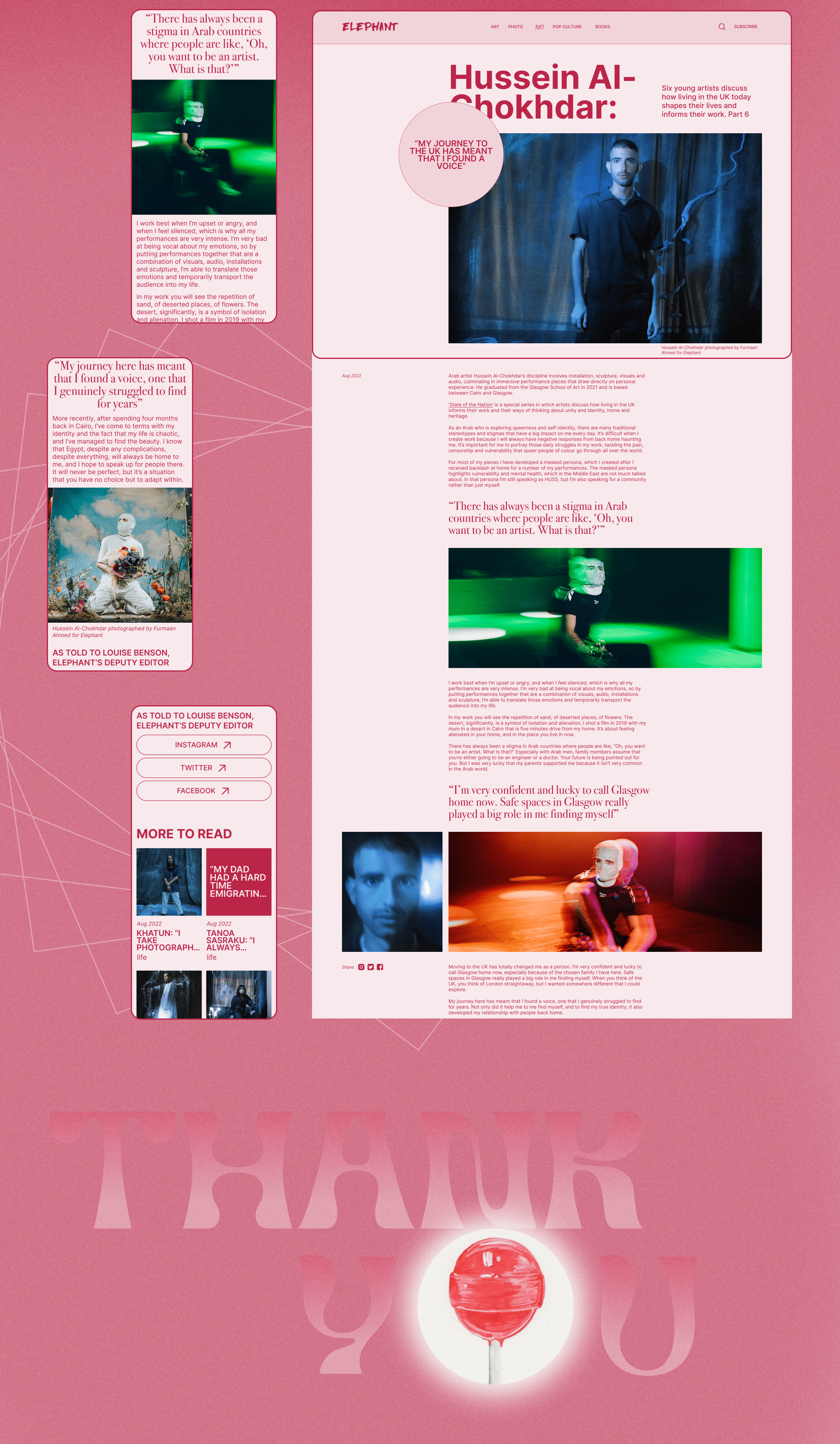 ELEPHANT news / редизайн сайта — Изображение №8 — Интерфейсы на Dprofile
