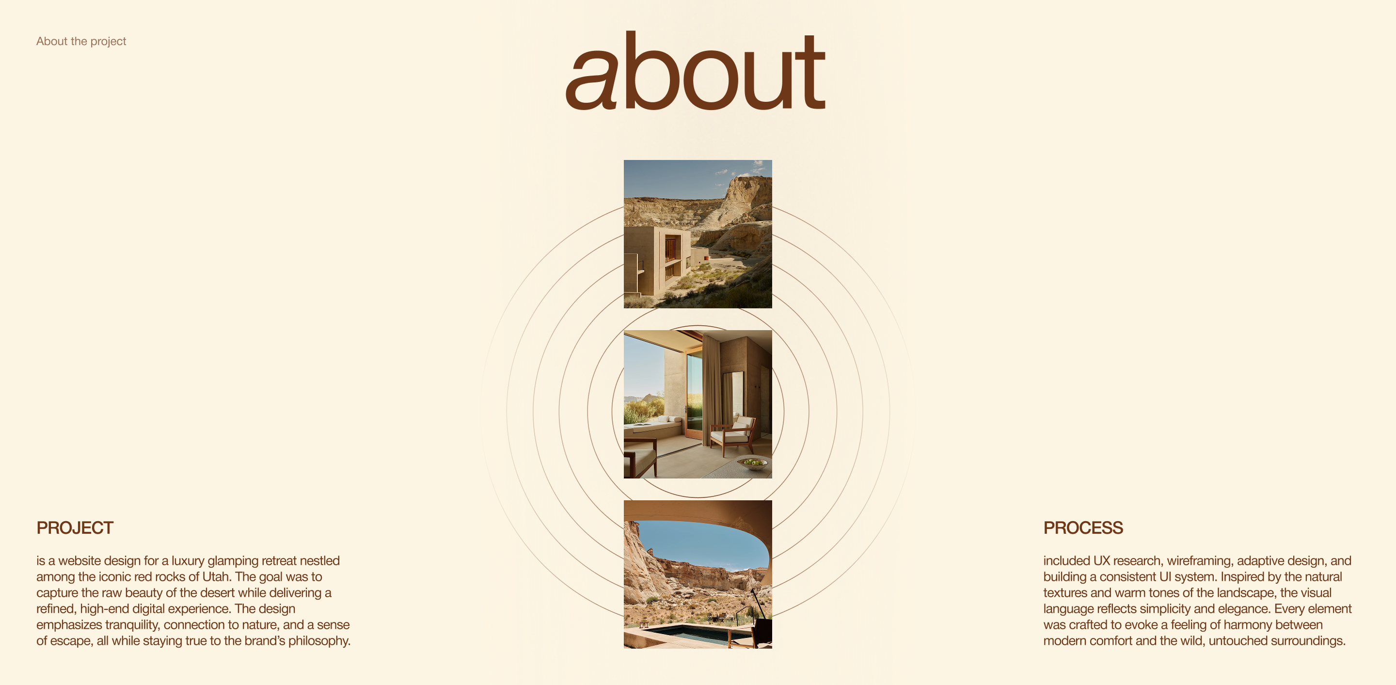 Mirage - глемпинг отель в пустыне Юта — Изображение №2 — Интерфейсы на Dprofile