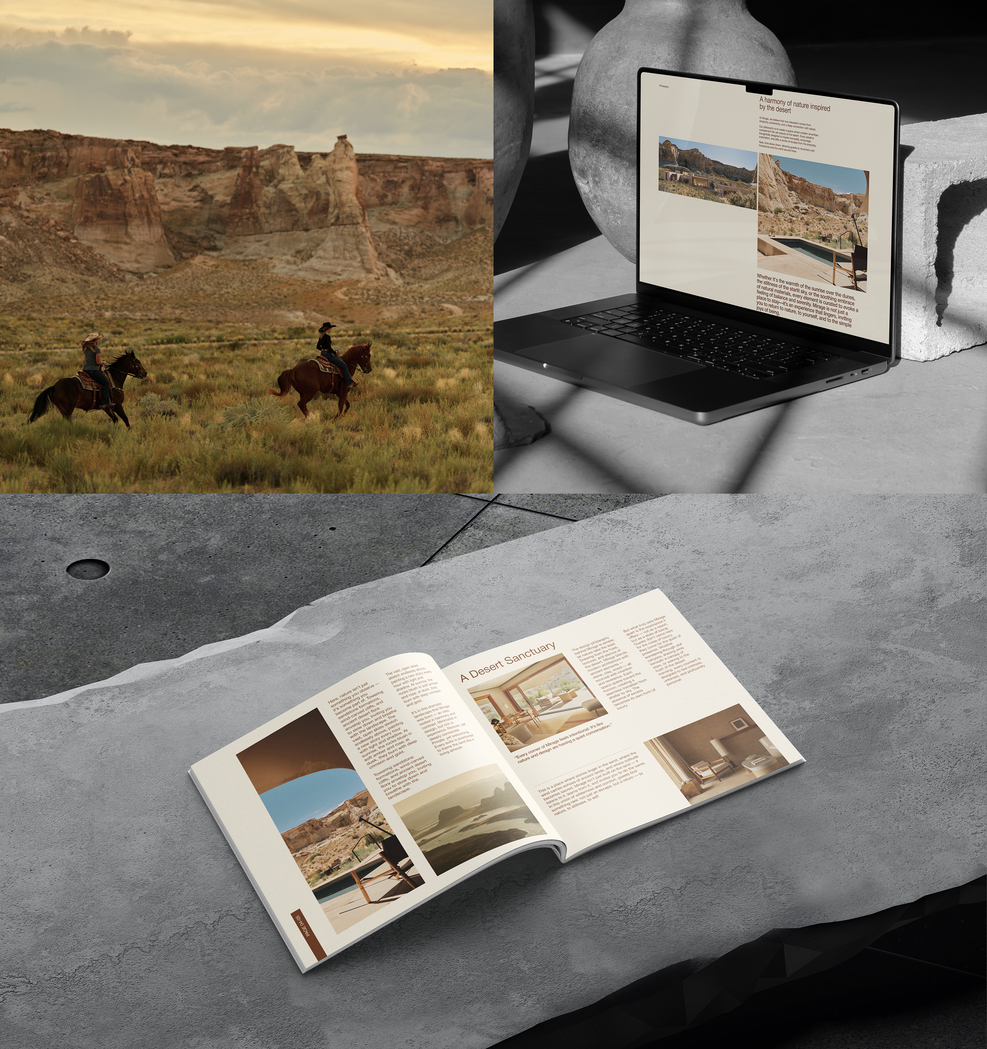 Mirage - глемпинг отель в пустыне Юта — Изображение №6 — Интерфейсы на Dprofile