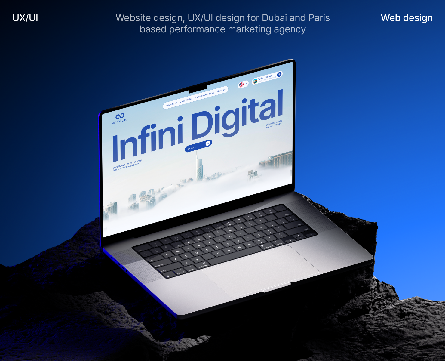 Infini Digital - Маркетинговое Агентство — Интерфейсы на Dprofile