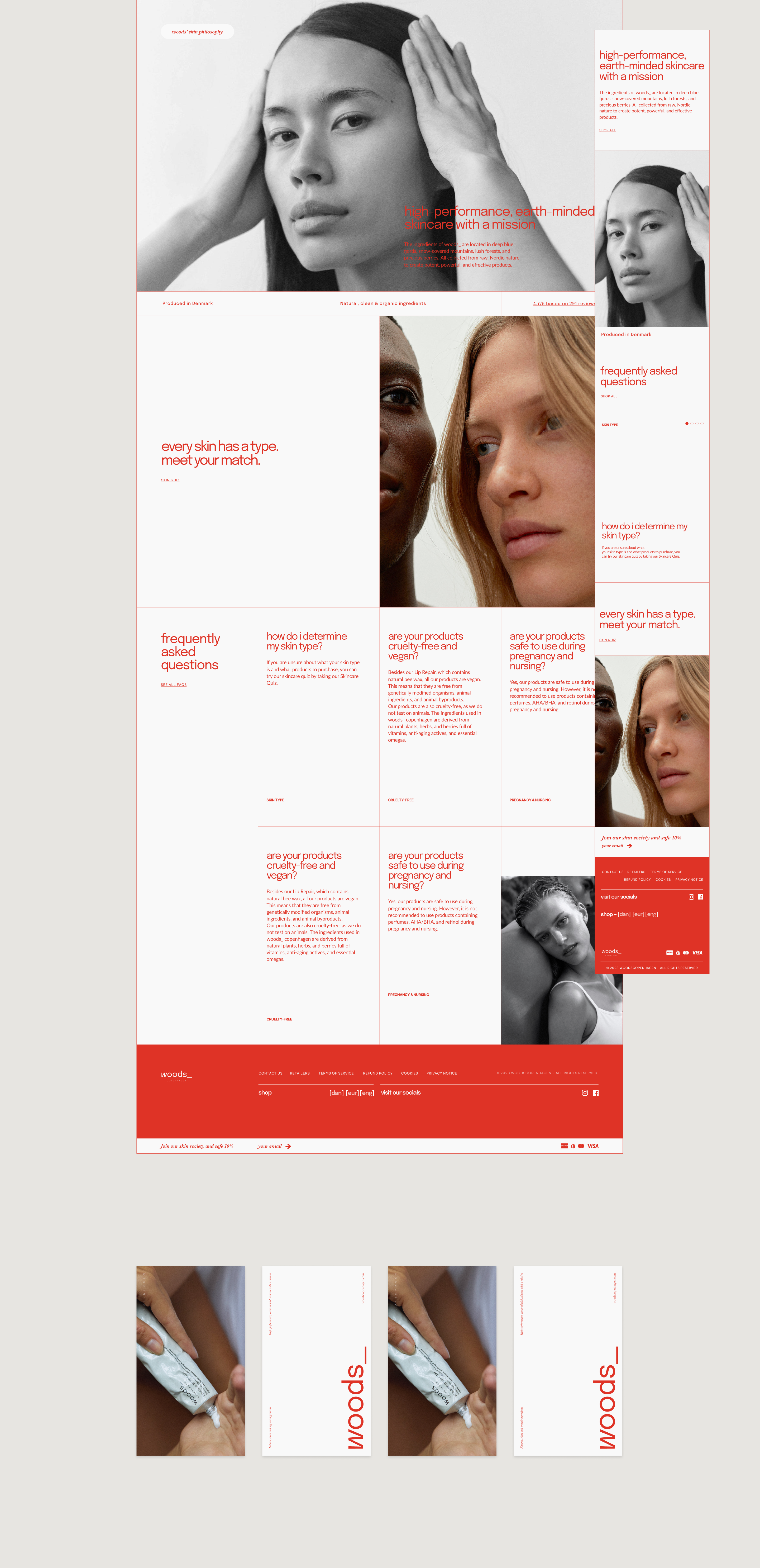 Woods_ Copenhagen — Изображение №4 — Интерфейсы, Брендинг на Dprofile
