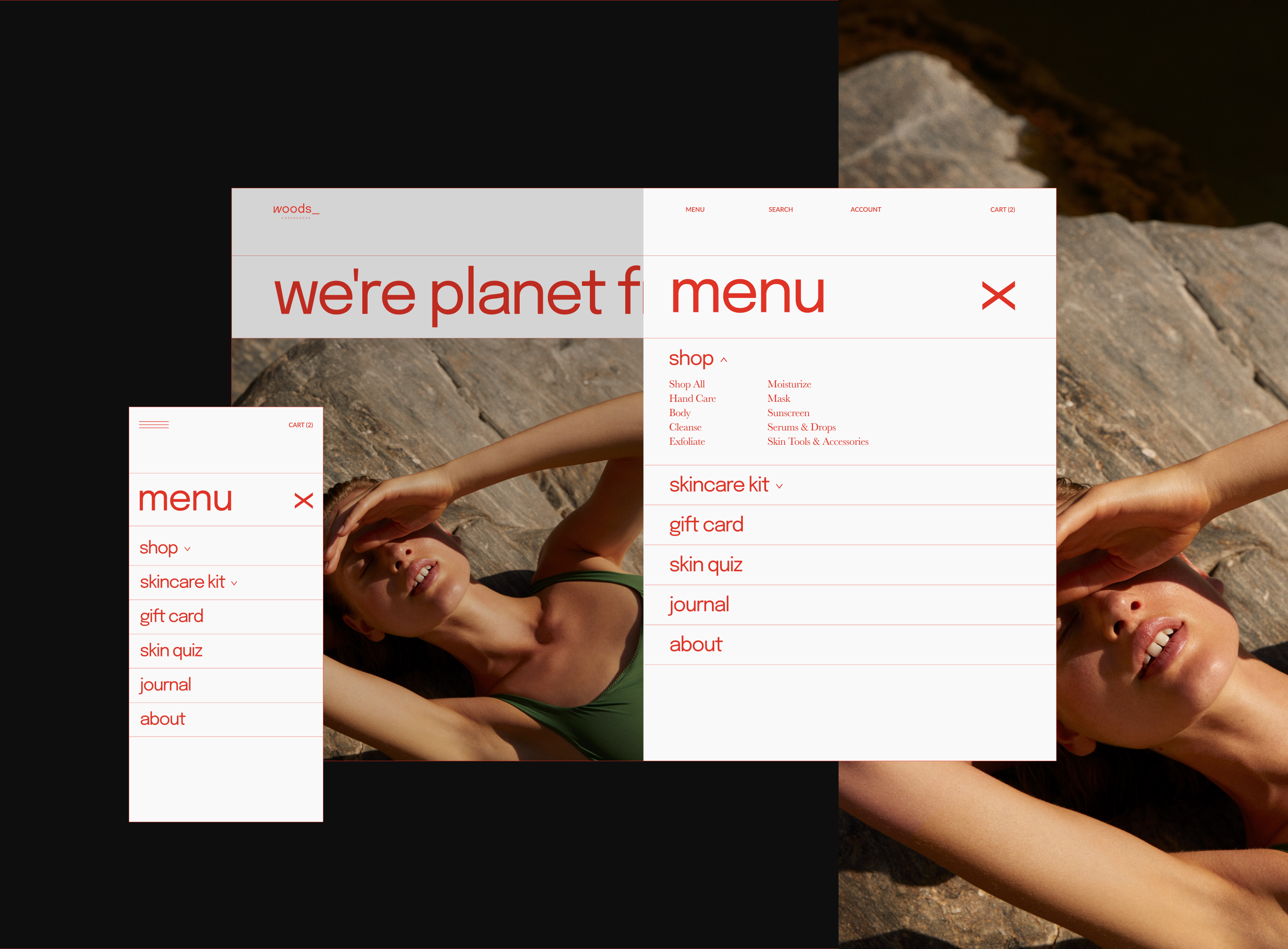 Woods_ Copenhagen — Изображение №5 — Интерфейсы, Брендинг на Dprofile